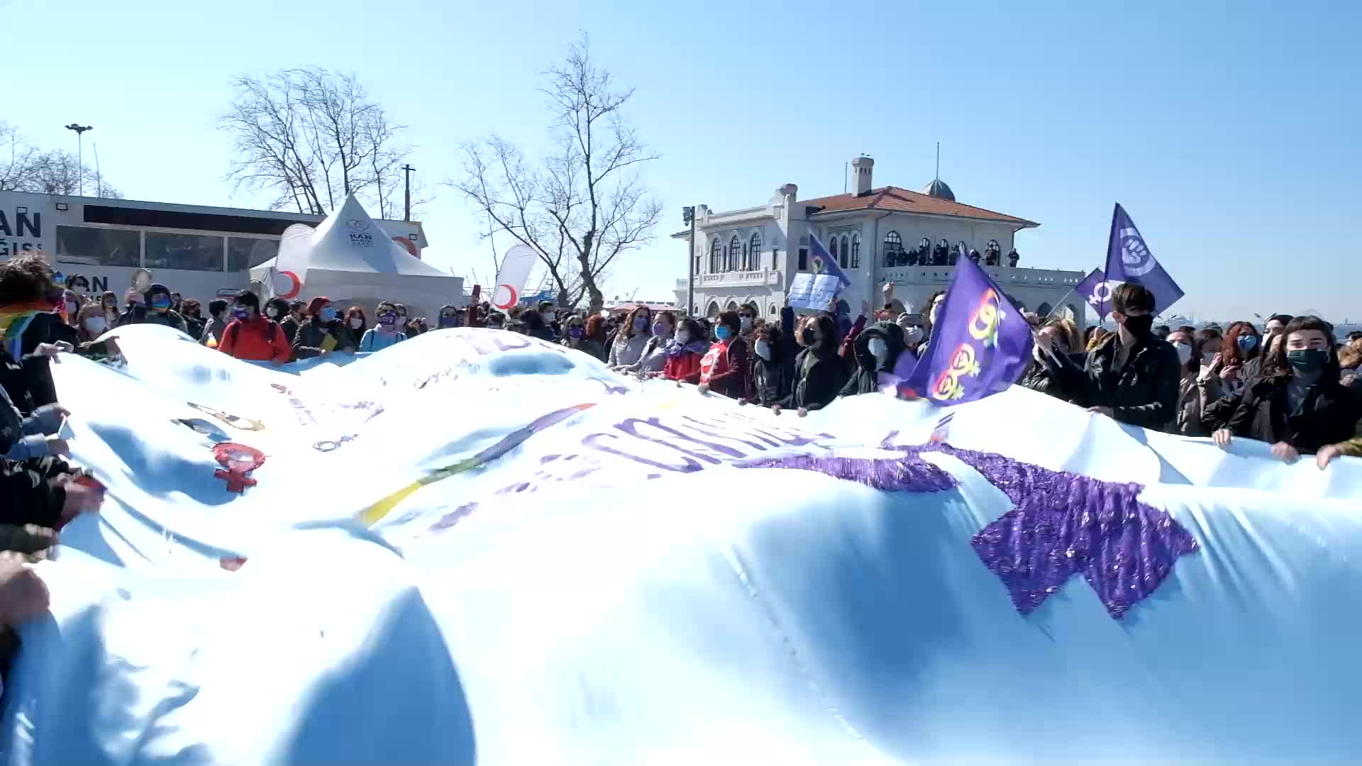 Protest Against Turkey's Withdrawal From Istanbul Convention
