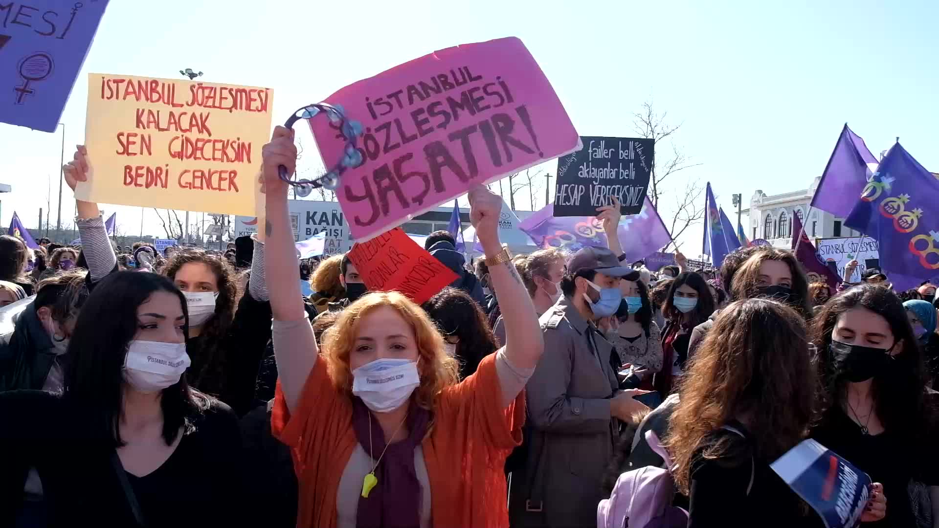 Protest Against Turkey's Withdrawal From Istanbul Convention