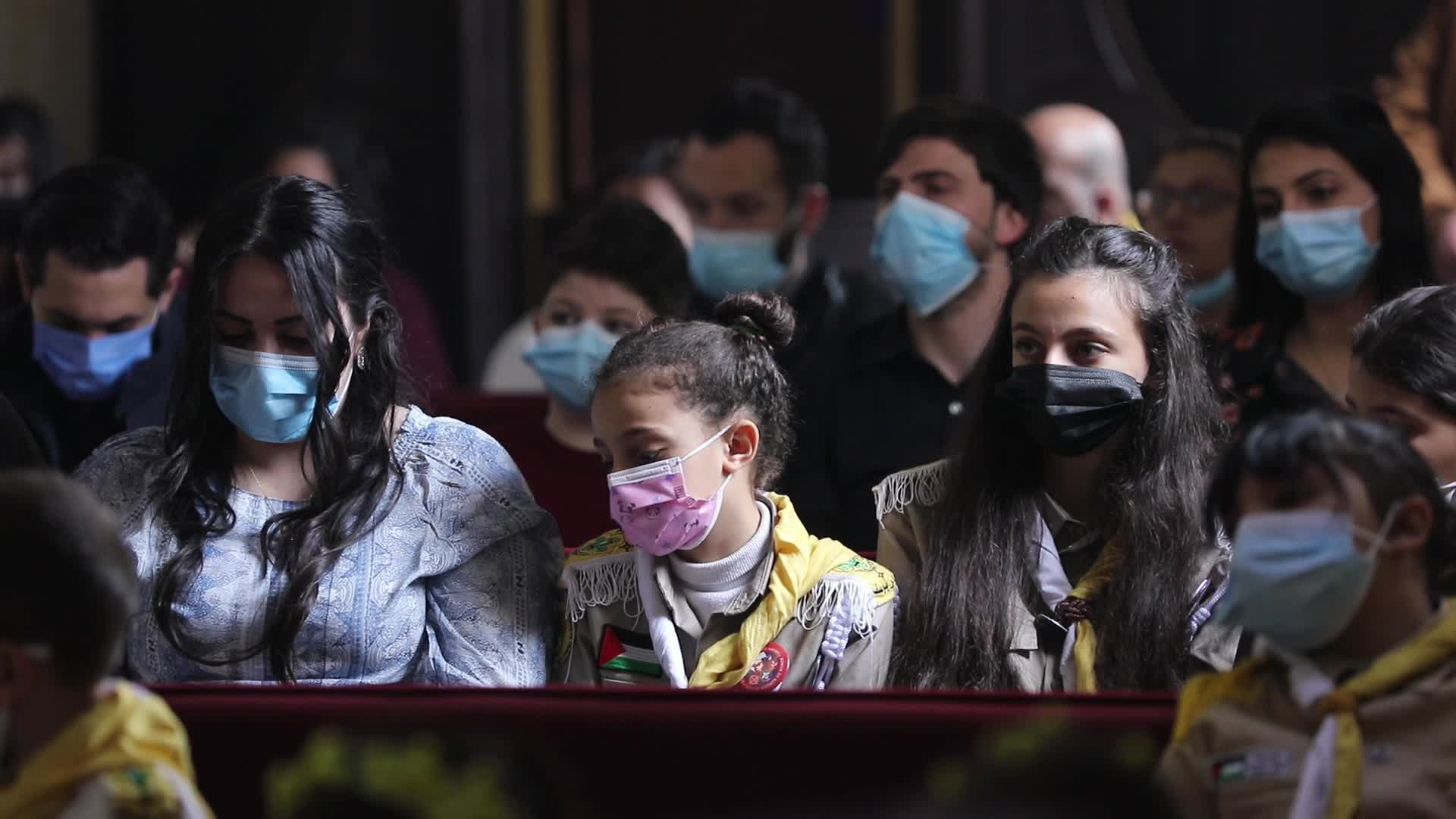 Christians celebrate Palm Sunday in Gaza