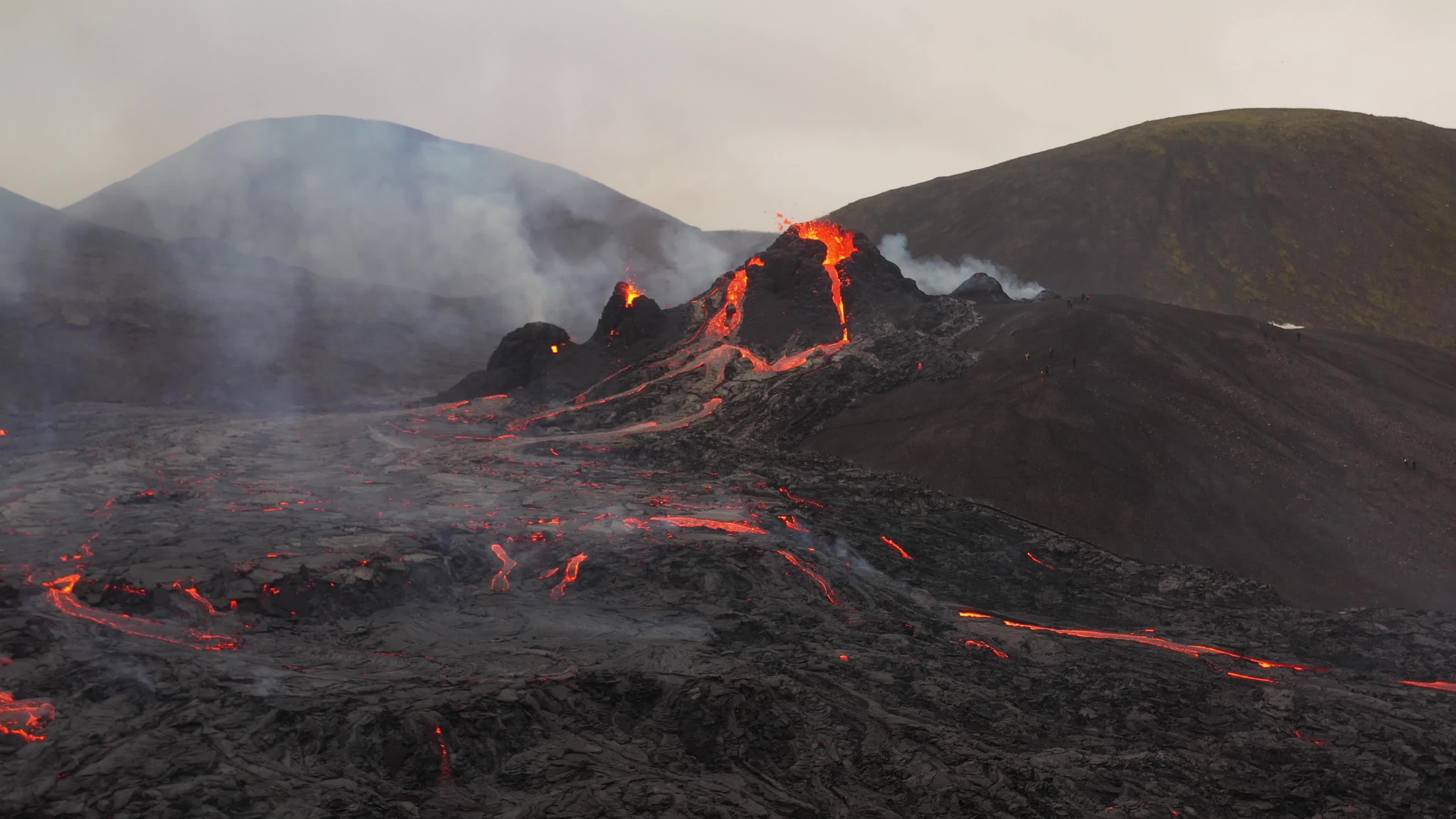 Geldingadalur volcano eruption Iceland