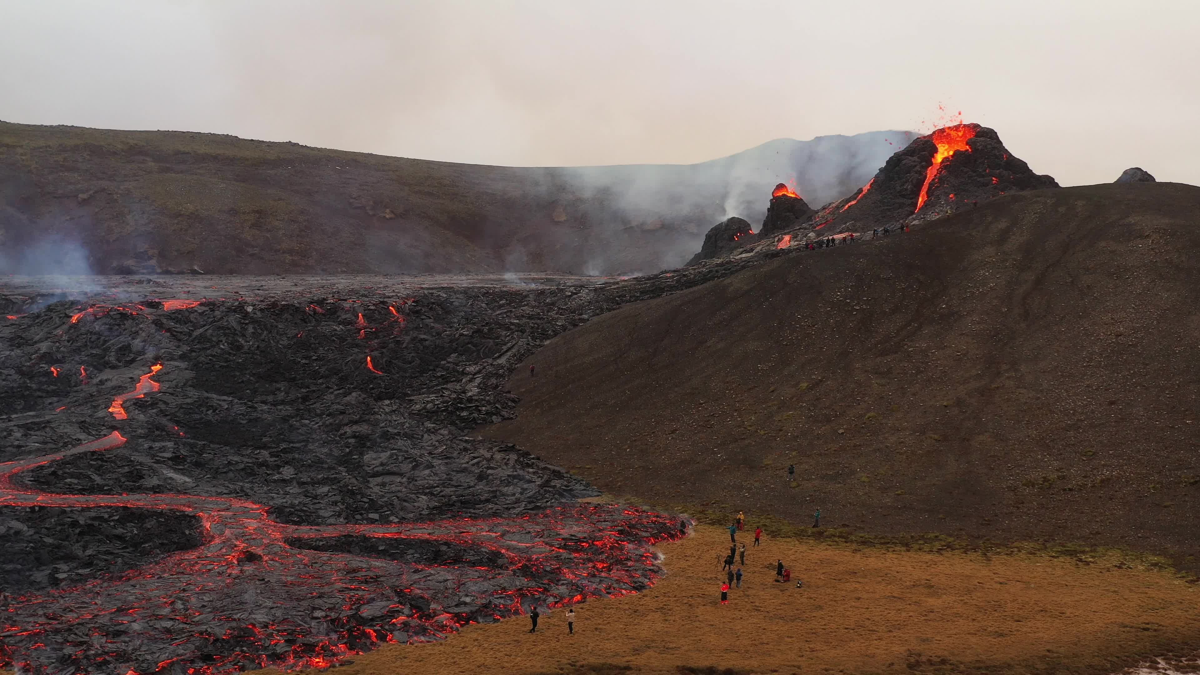 Geldingadalur volcano eruption Iceland