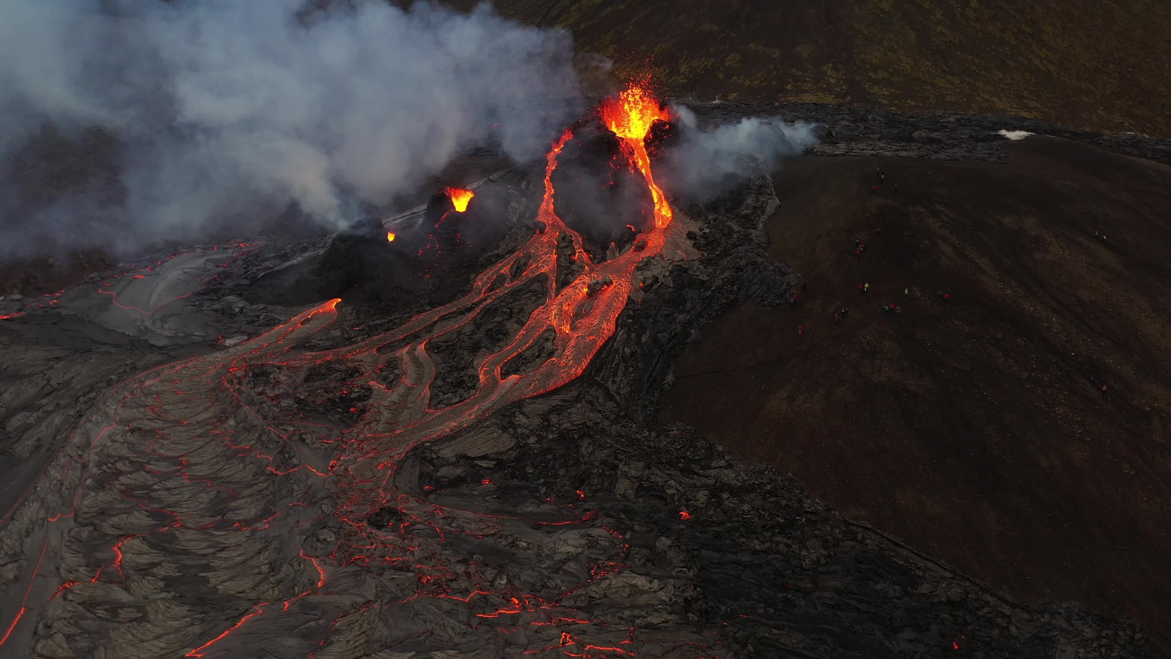 Geldingadalur volcano eruption Iceland