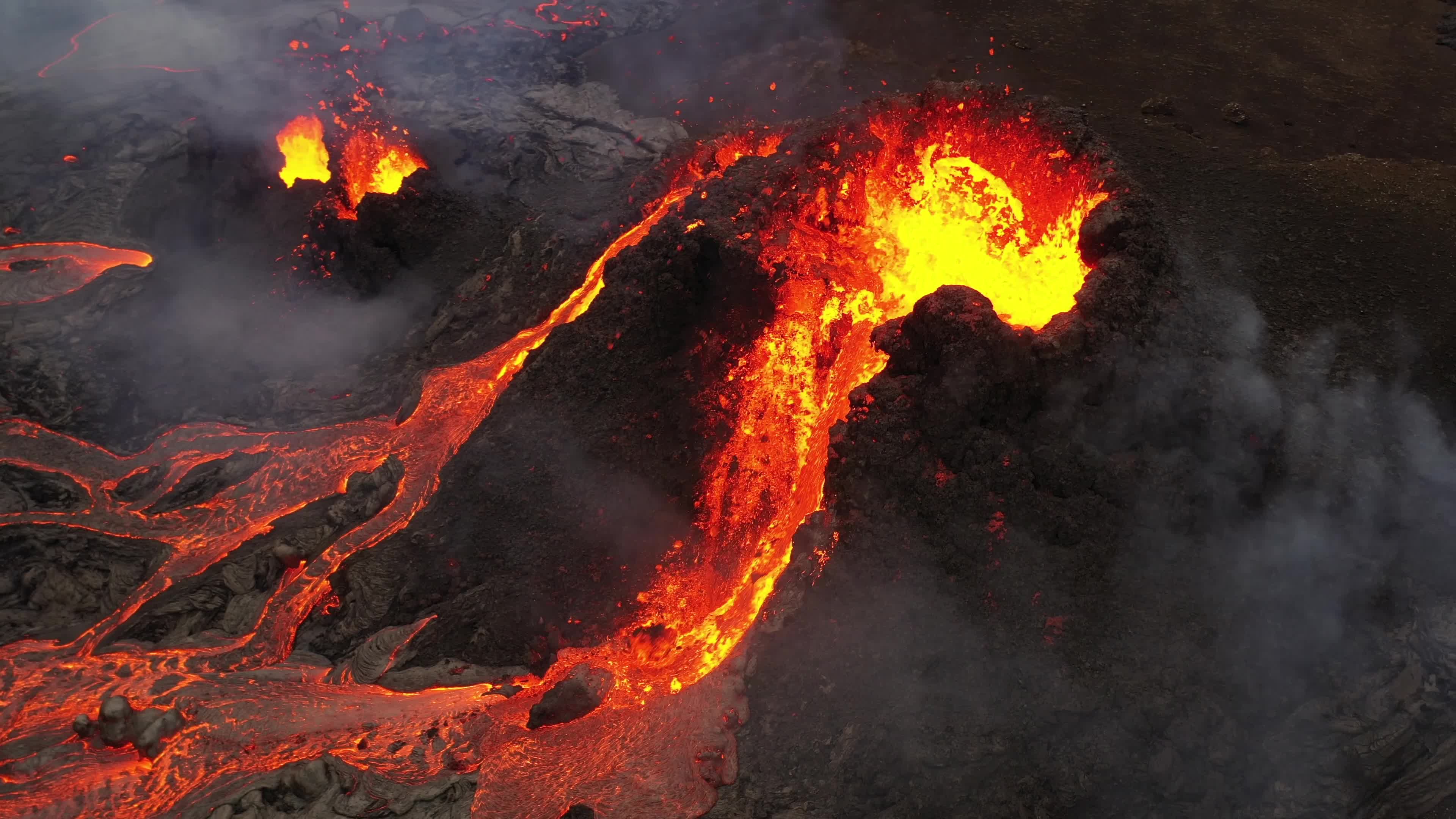 Geldingadalur volcano eruption Iceland