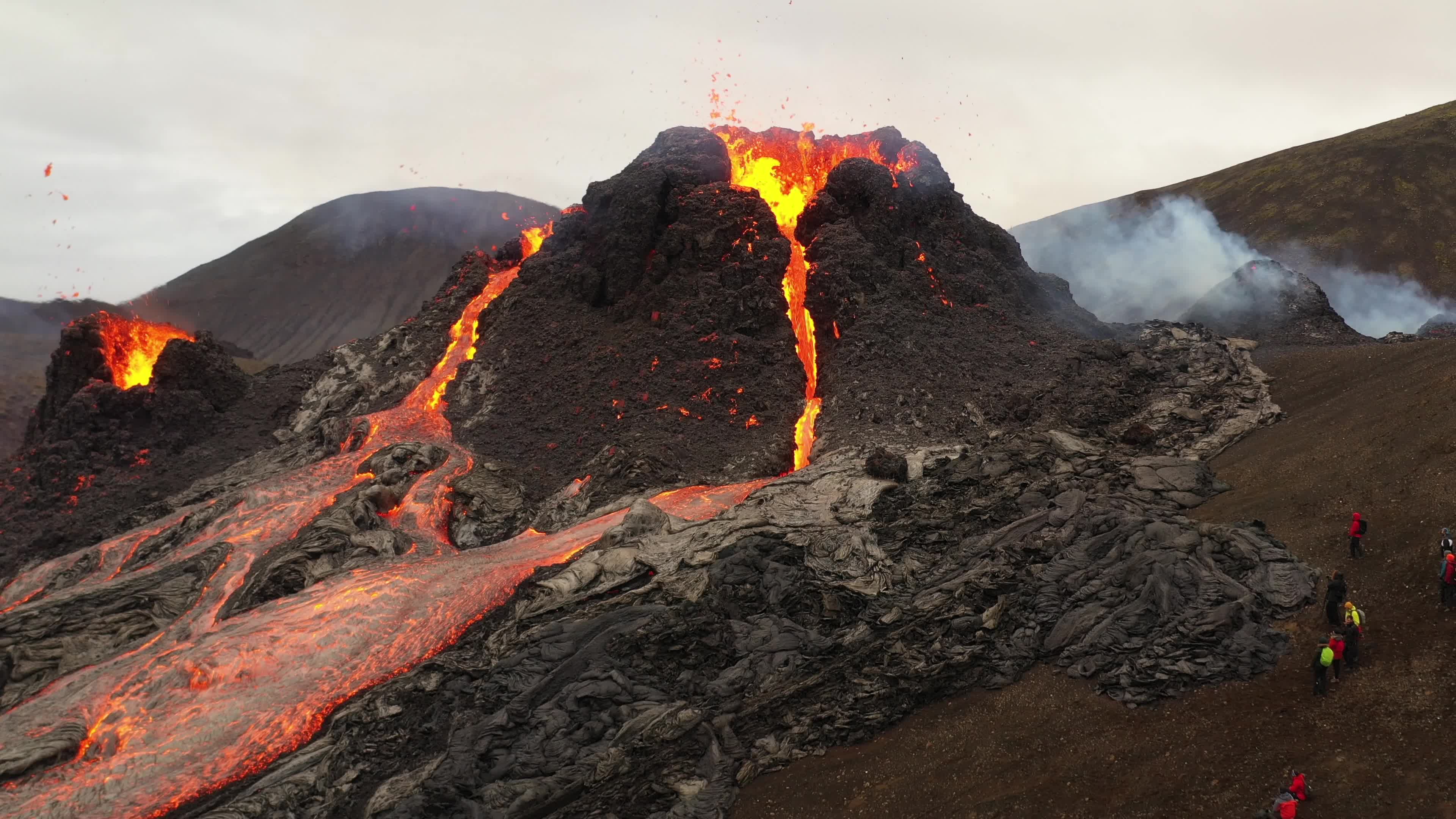 Geldingadalur volcano eruption Iceland