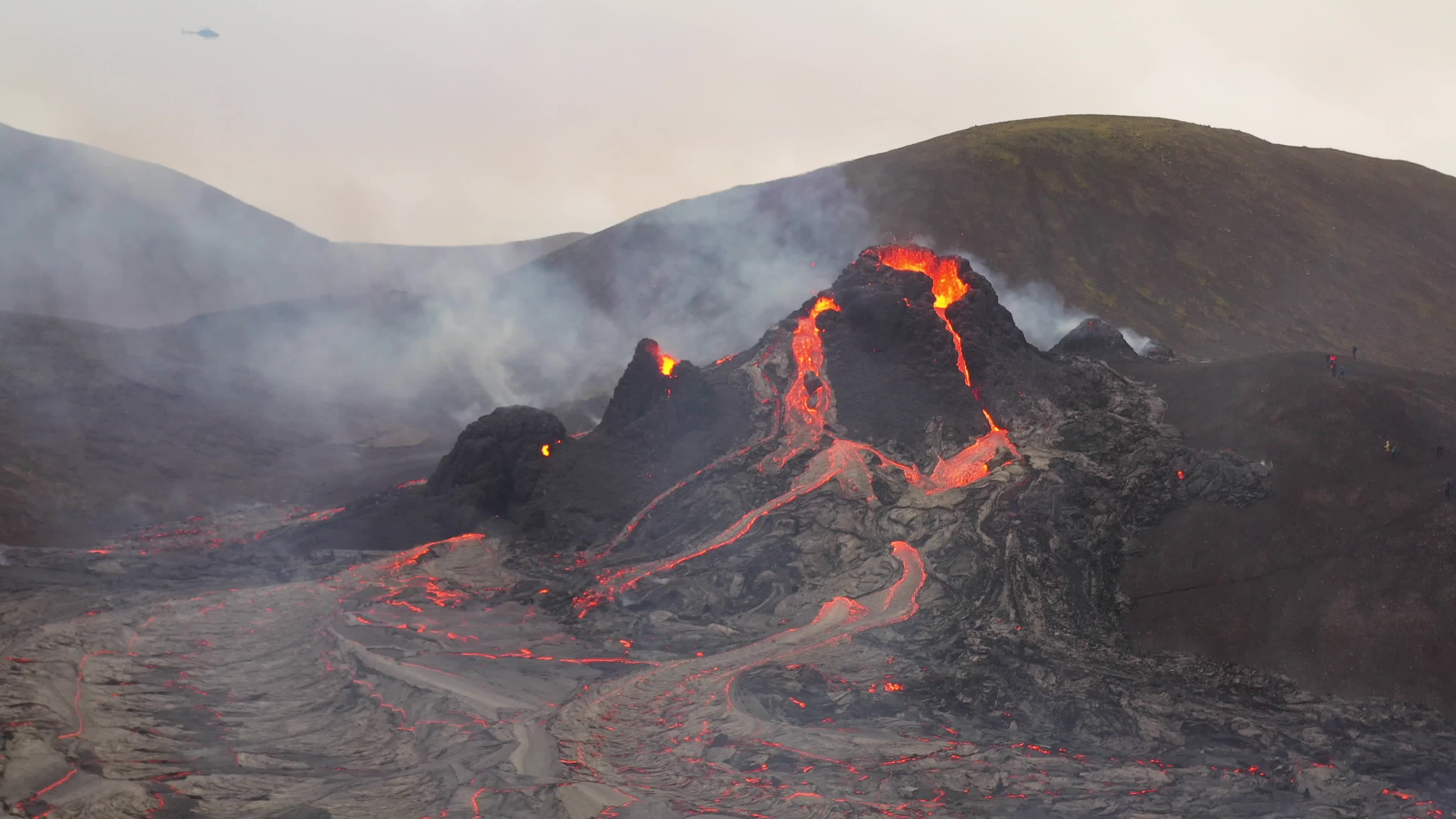 Geldingadalur volcano eruption Iceland
