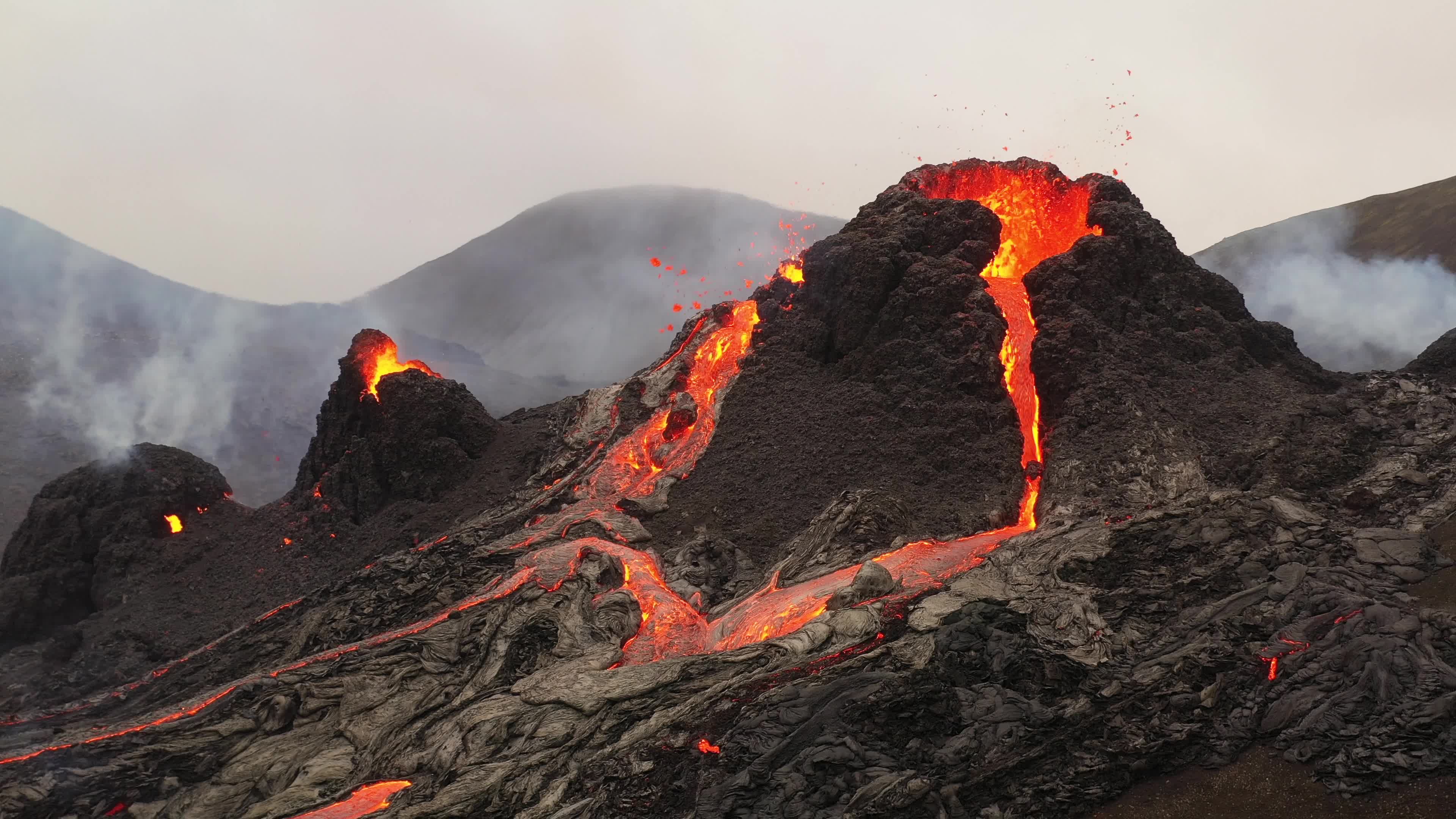Geldingadalur volcano eruption Iceland
