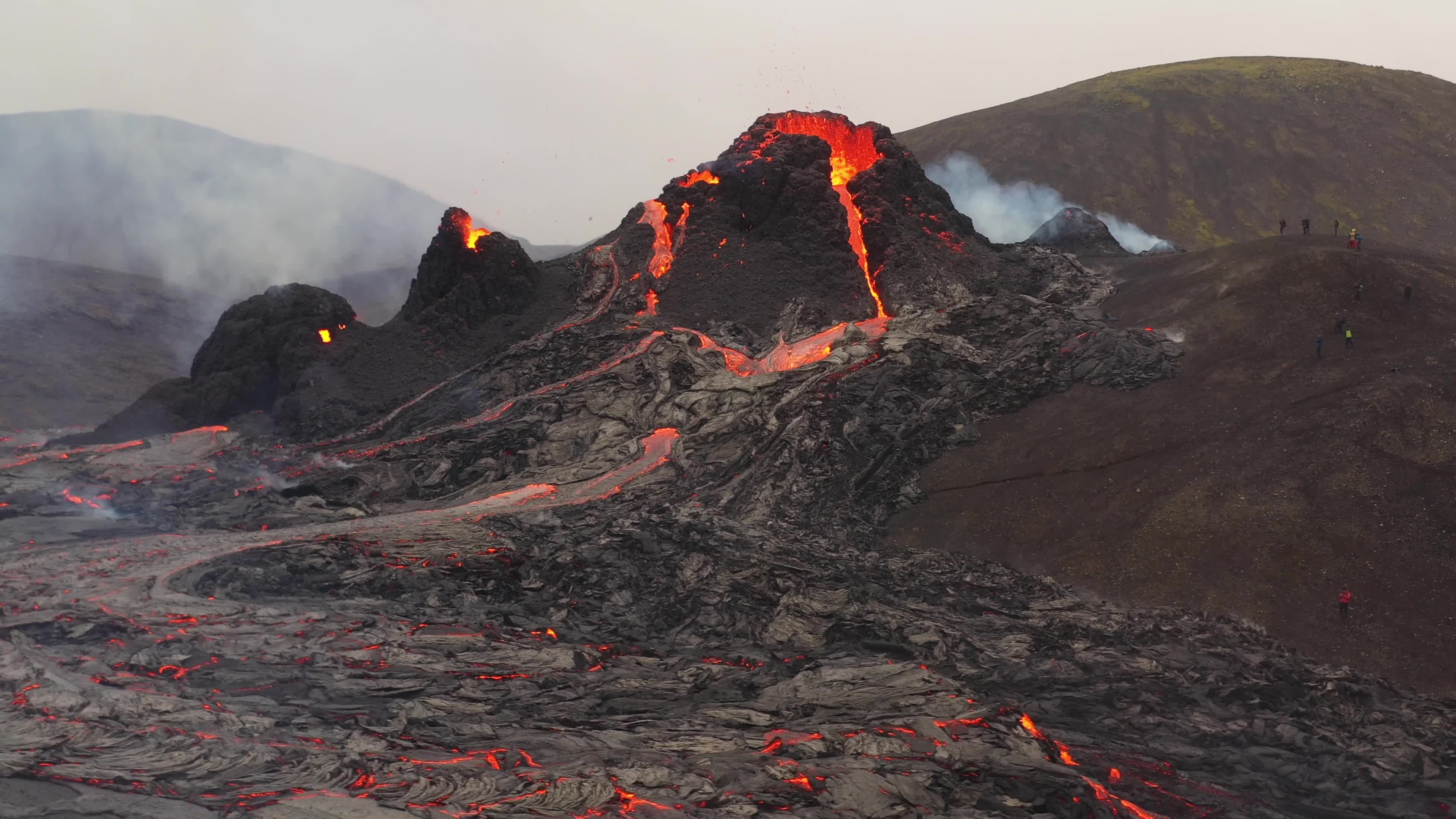 Geldingadalur volcano eruption Iceland