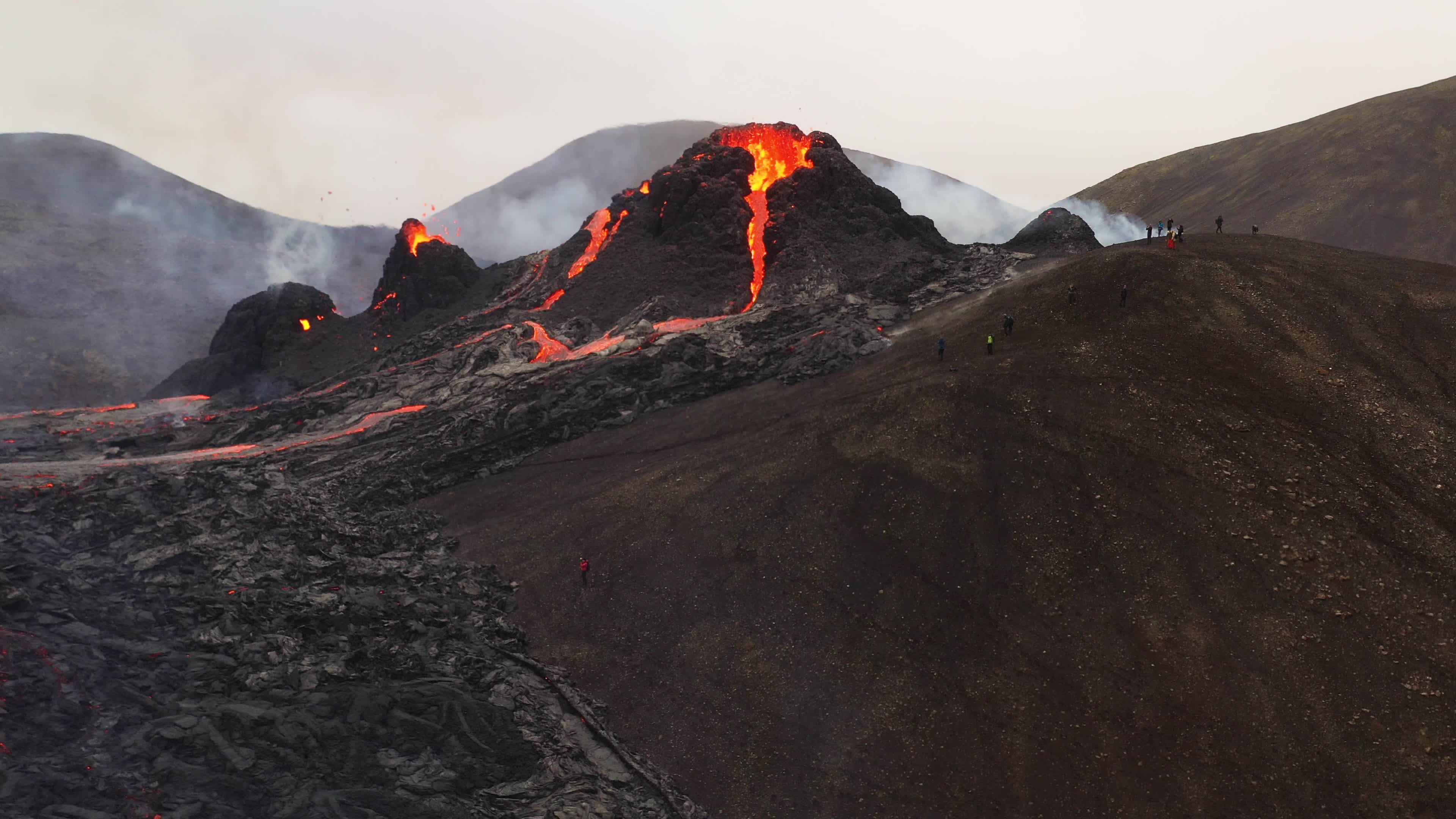 Geldingadalur volcano eruption Iceland