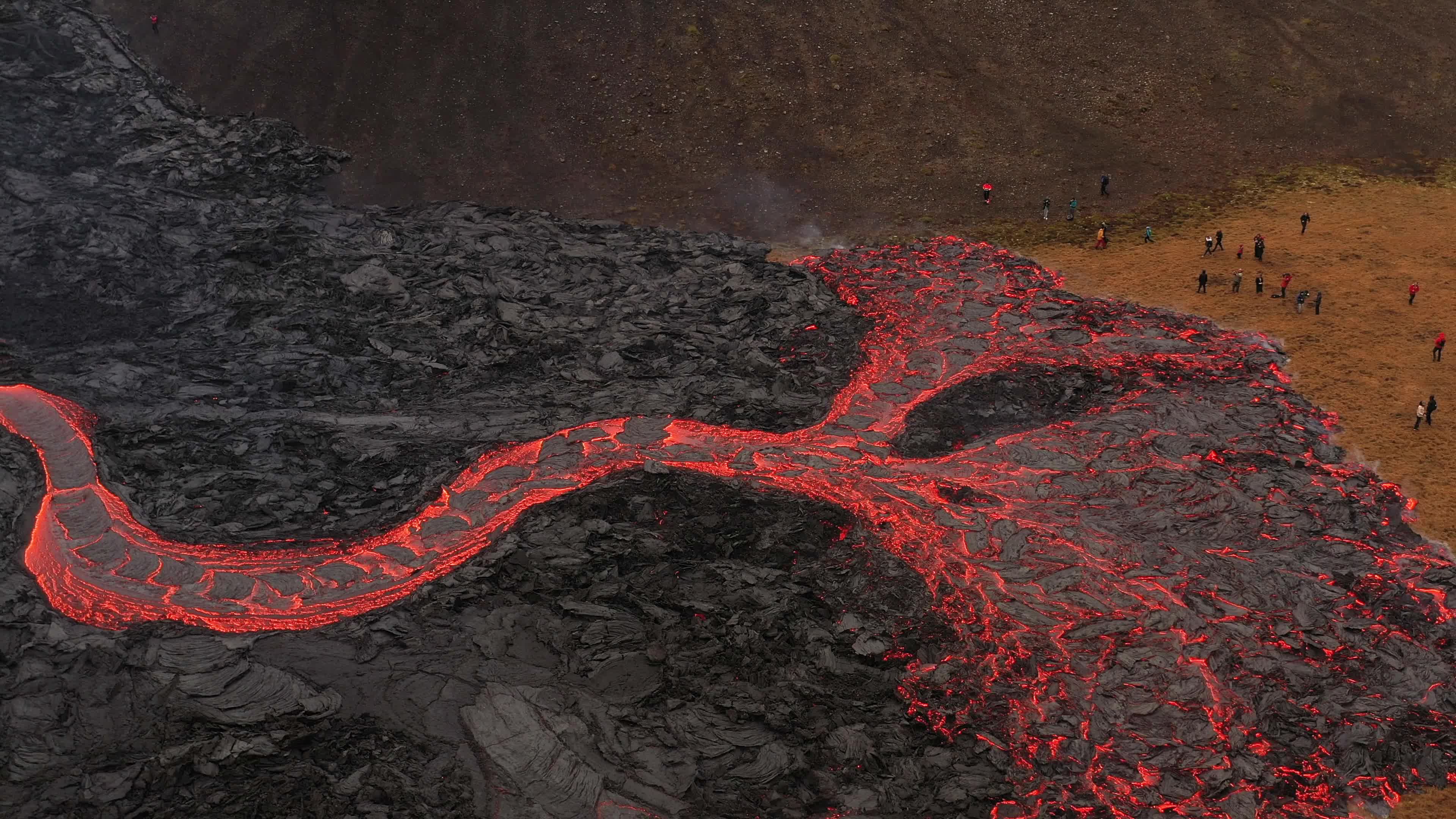 Geldingadalur volcano eruption Iceland