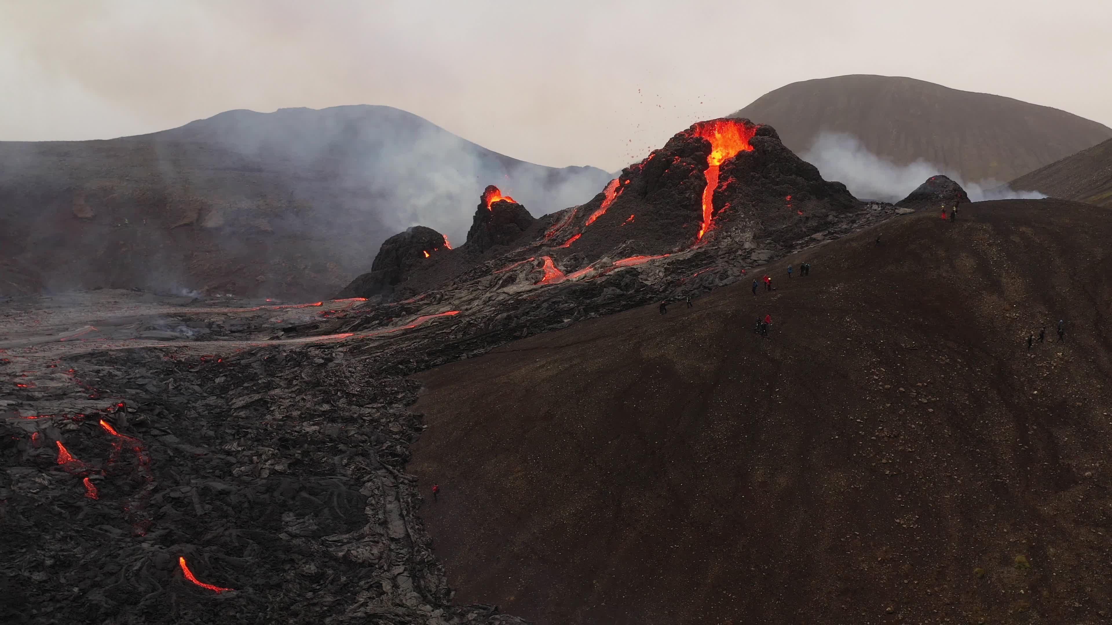 Geldingadalur volcano eruption Iceland