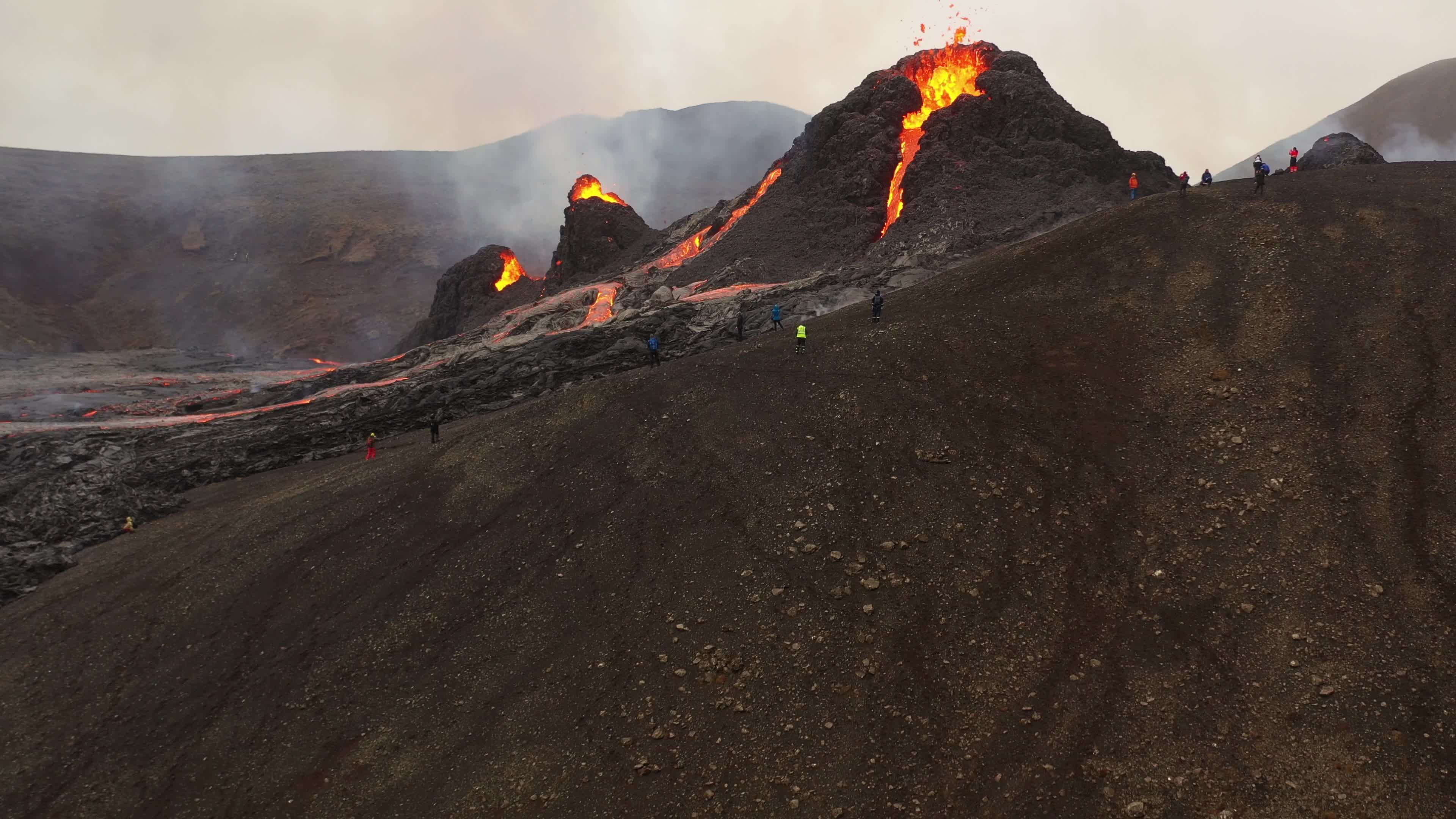 Geldingadalur volcano eruption Iceland
