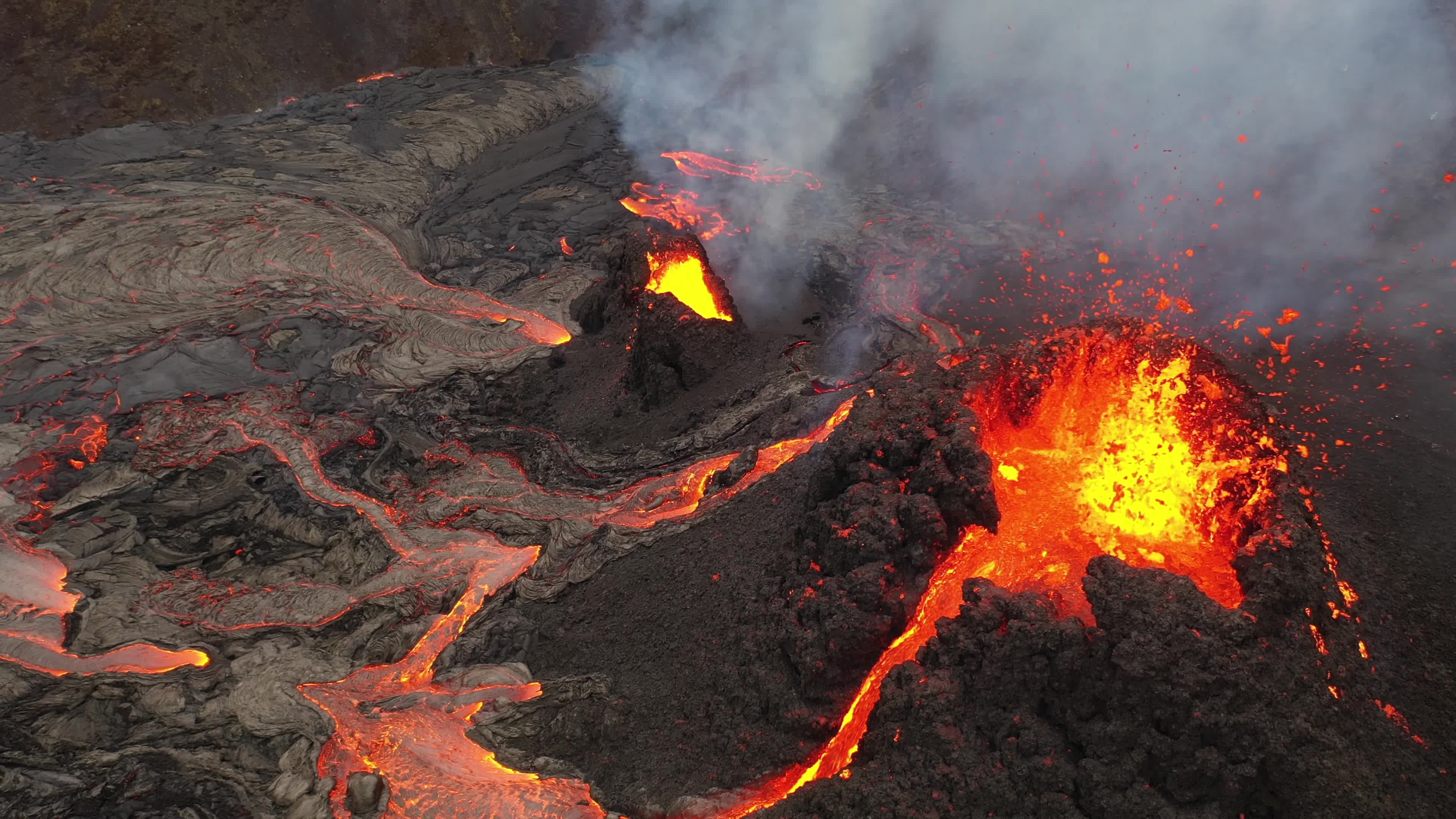 Geldingadalur volcano eruption Iceland