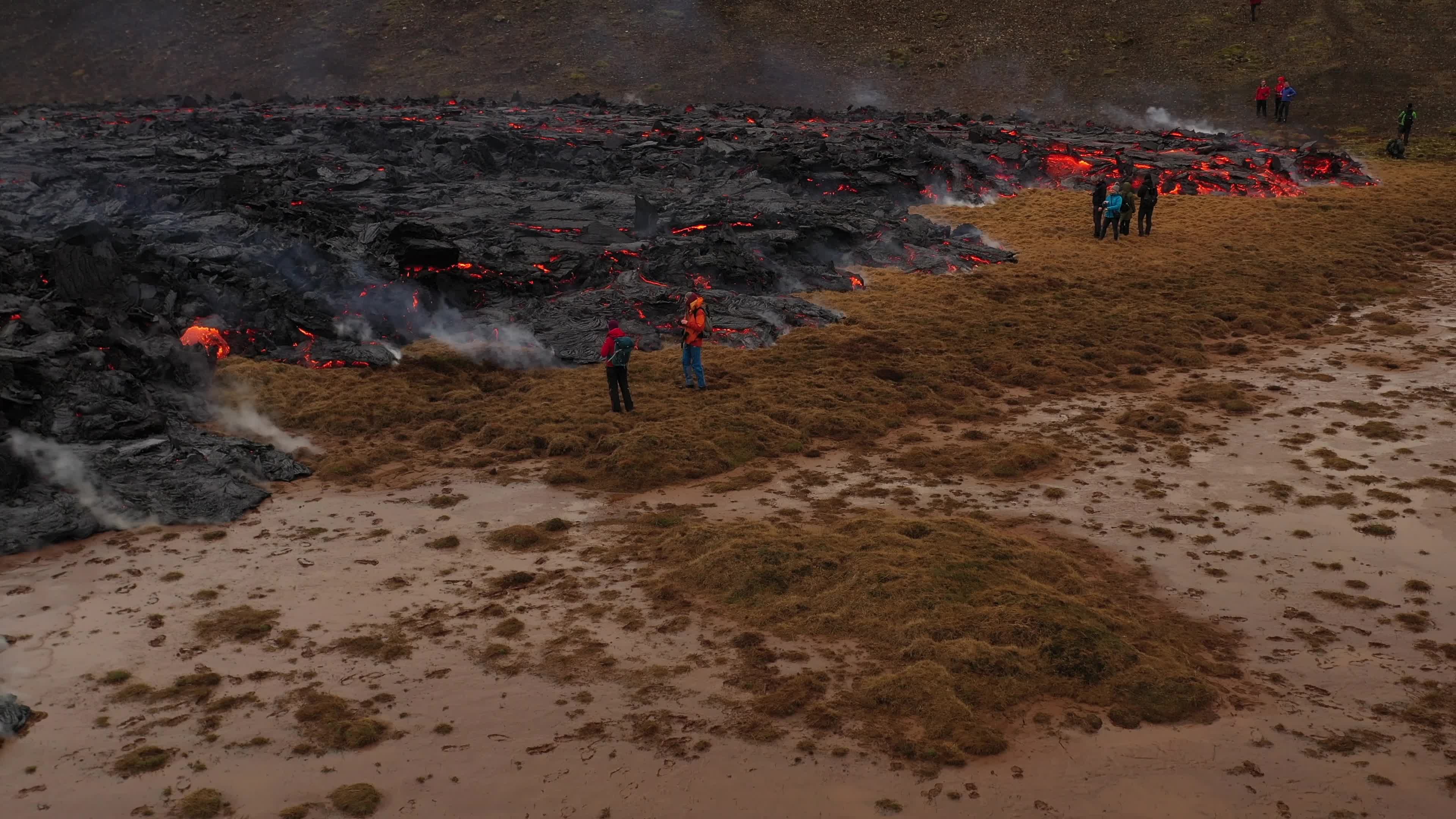 Geldingadalur volcano eruption Iceland