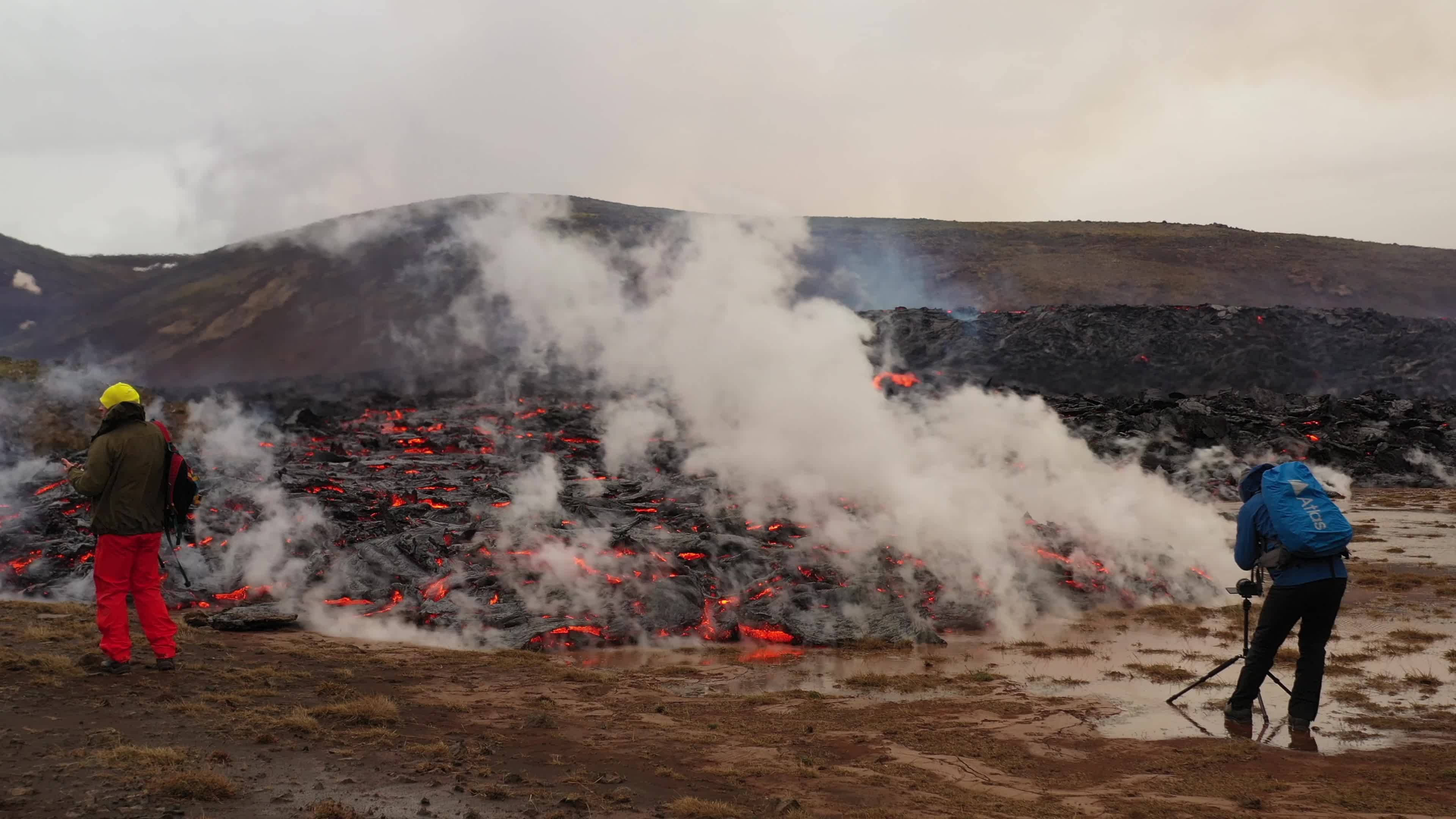 Geldingadalur volcano eruption Iceland