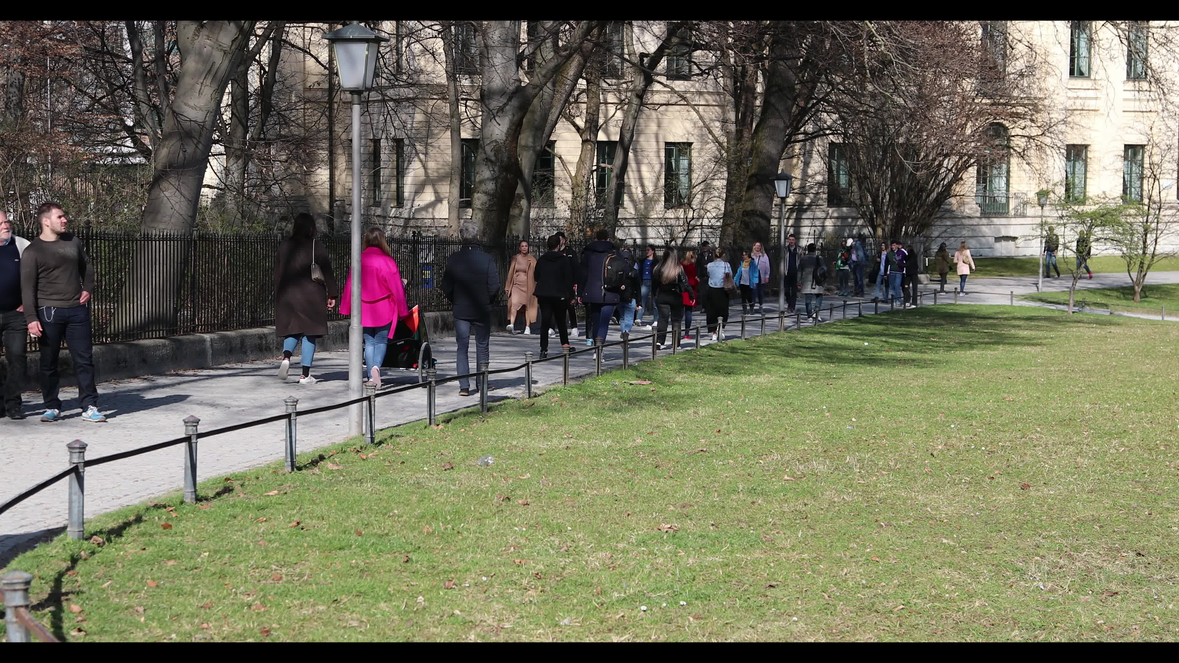 Coronavirus and Spring in Munich, Germany