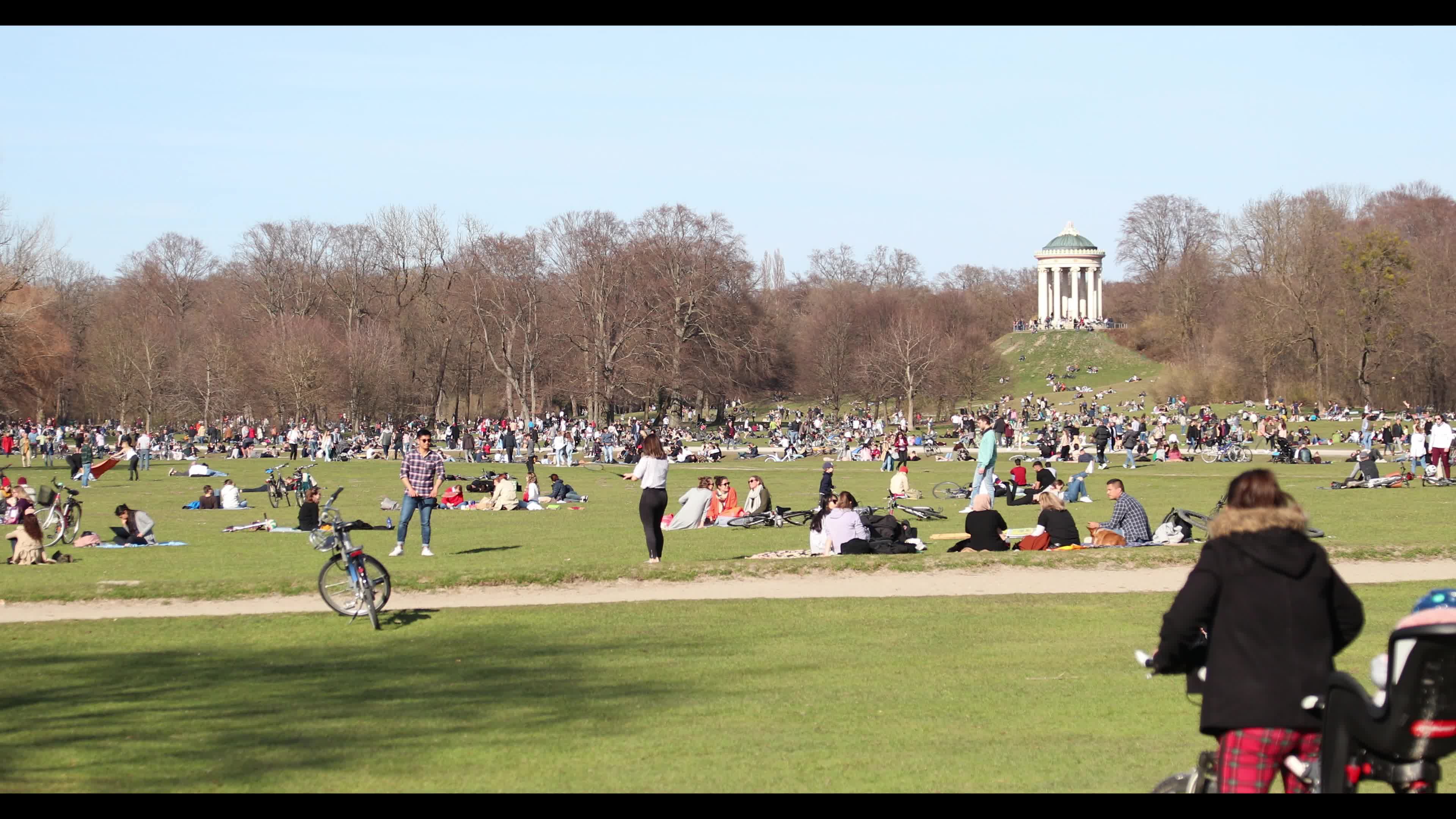 Coronavirus and Spring in Munich, Germany