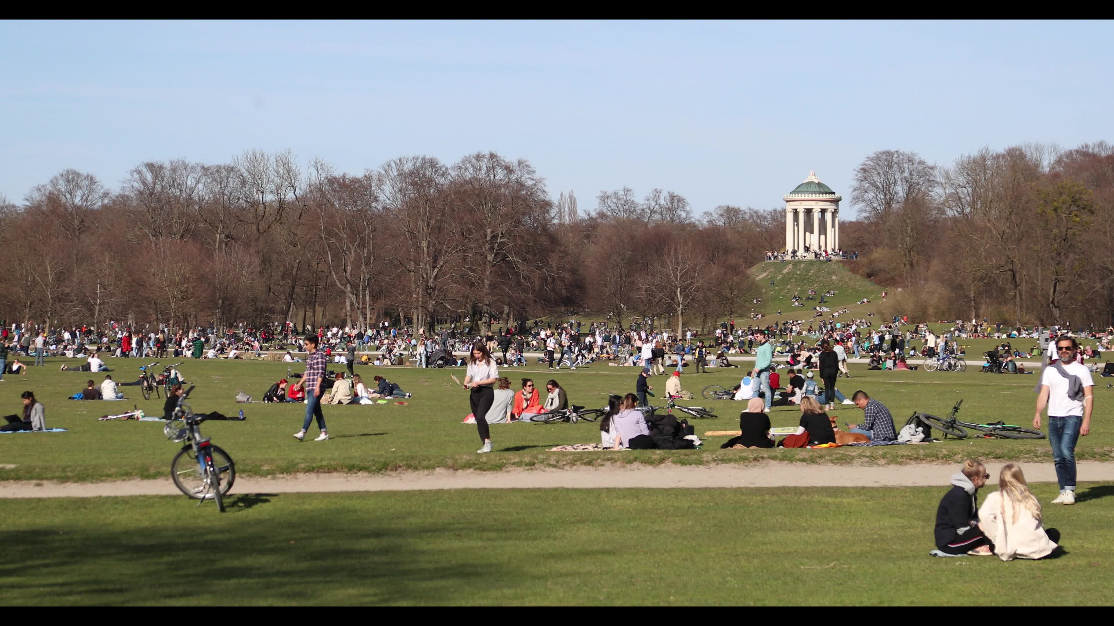 Coronavirus and Spring in Munich, Germany