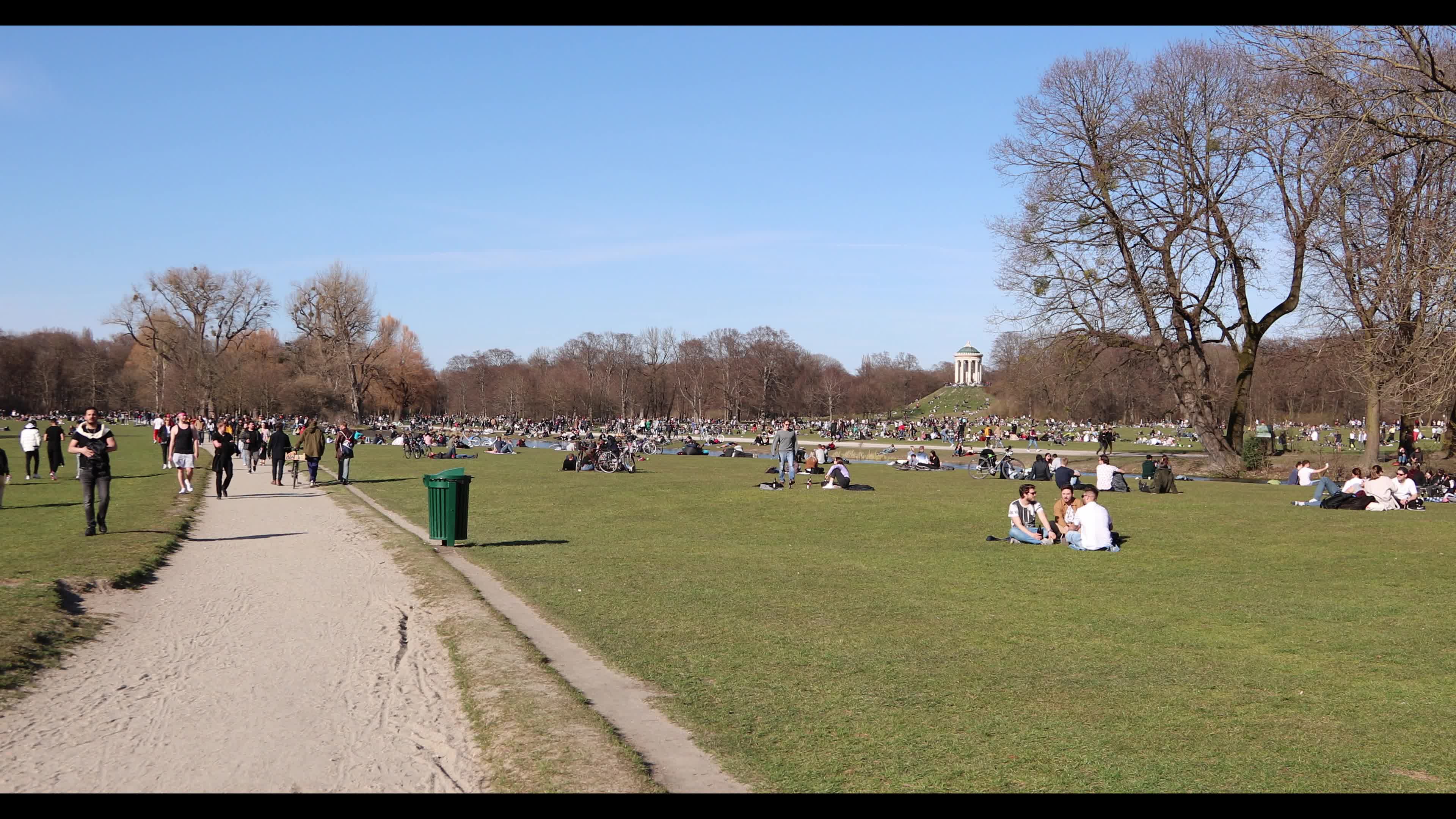 Coronavirus and Spring in Munich, Germany