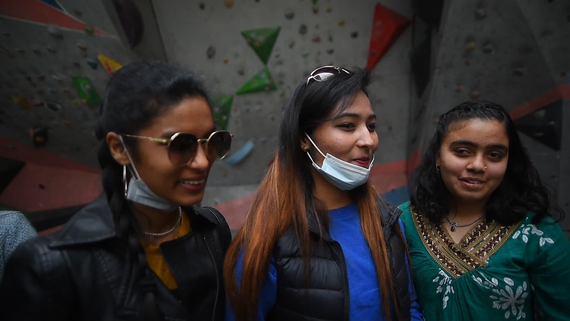 First-ever wall climbing for Visual Impaired in Nepal