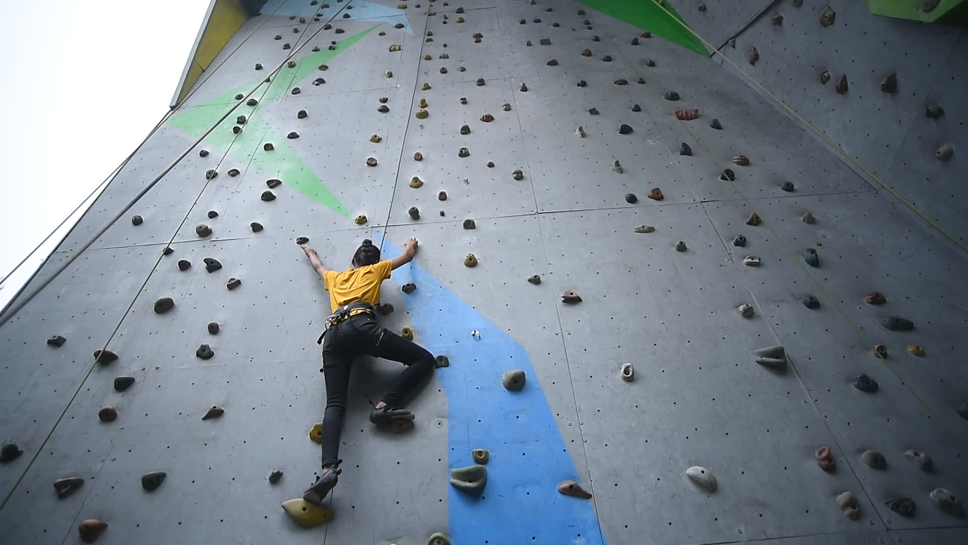First-ever wall climbing for Visual Impaired in Nepal