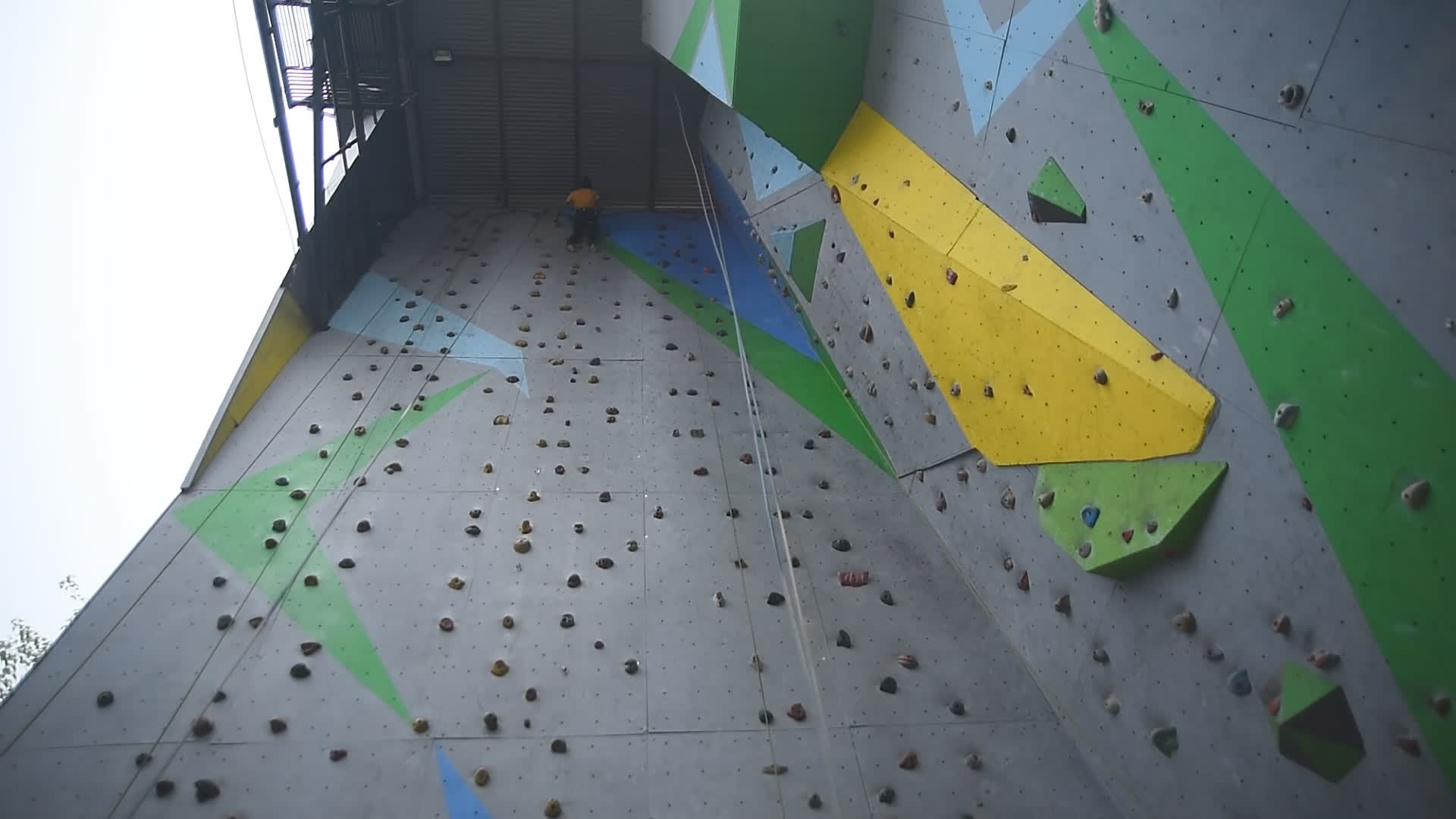 First-ever wall climbing for Visual Impaired in Nepal