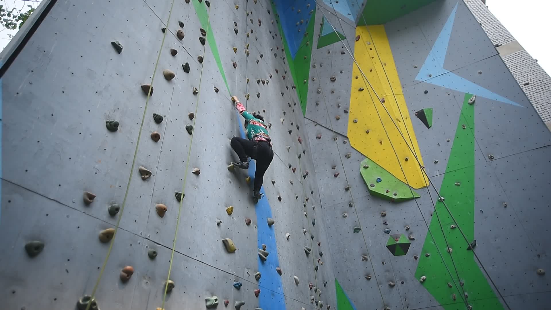 First-ever wall climbing for Visual Impaired in Nepal