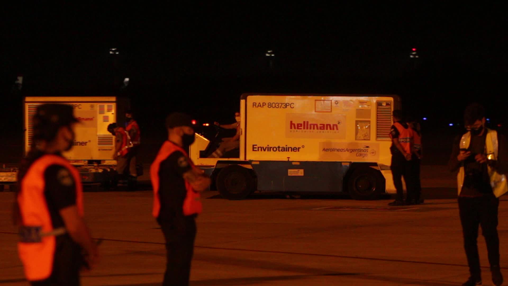 Flight with 1 million doses of the Sinopharm vaccine to Argentina