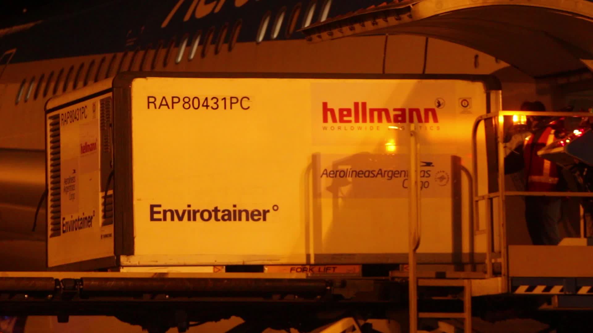 Flight with 1 million doses of the Sinopharm vaccine to Argentina