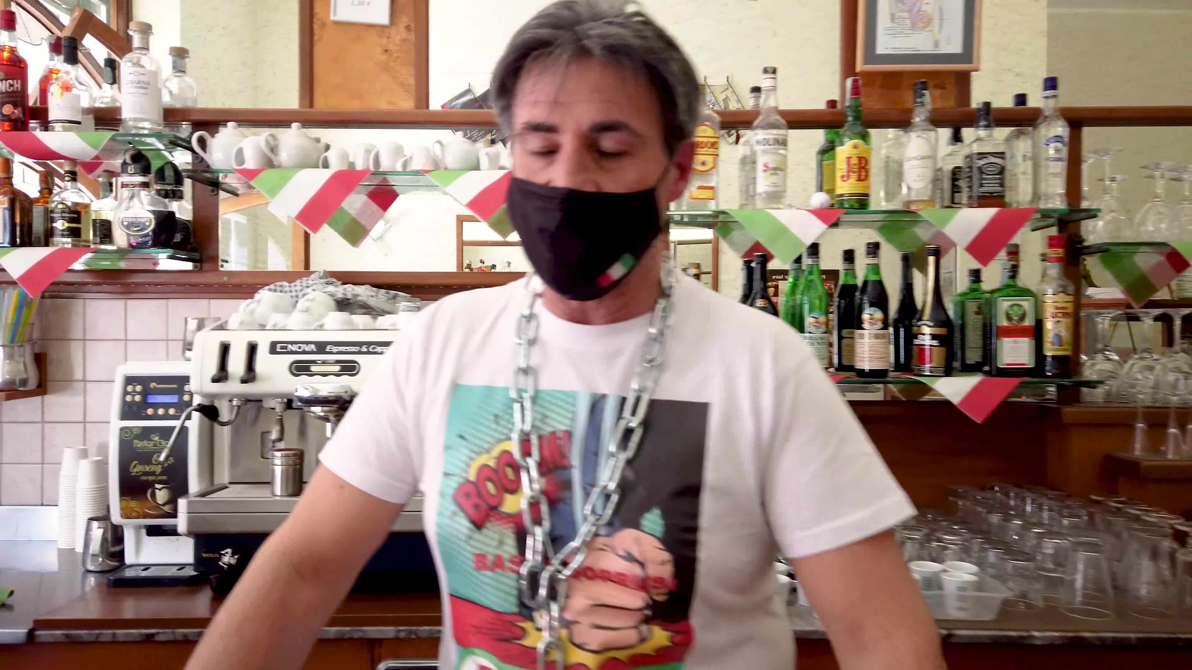 Handcuffed bartender goes on hunger strike against government policies