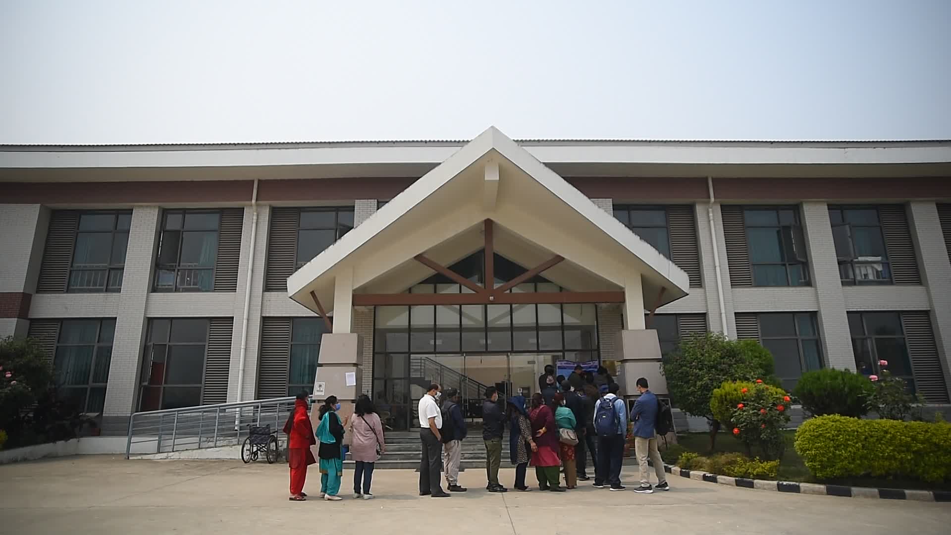 Nepal starts China donated COVID-19 vaccination