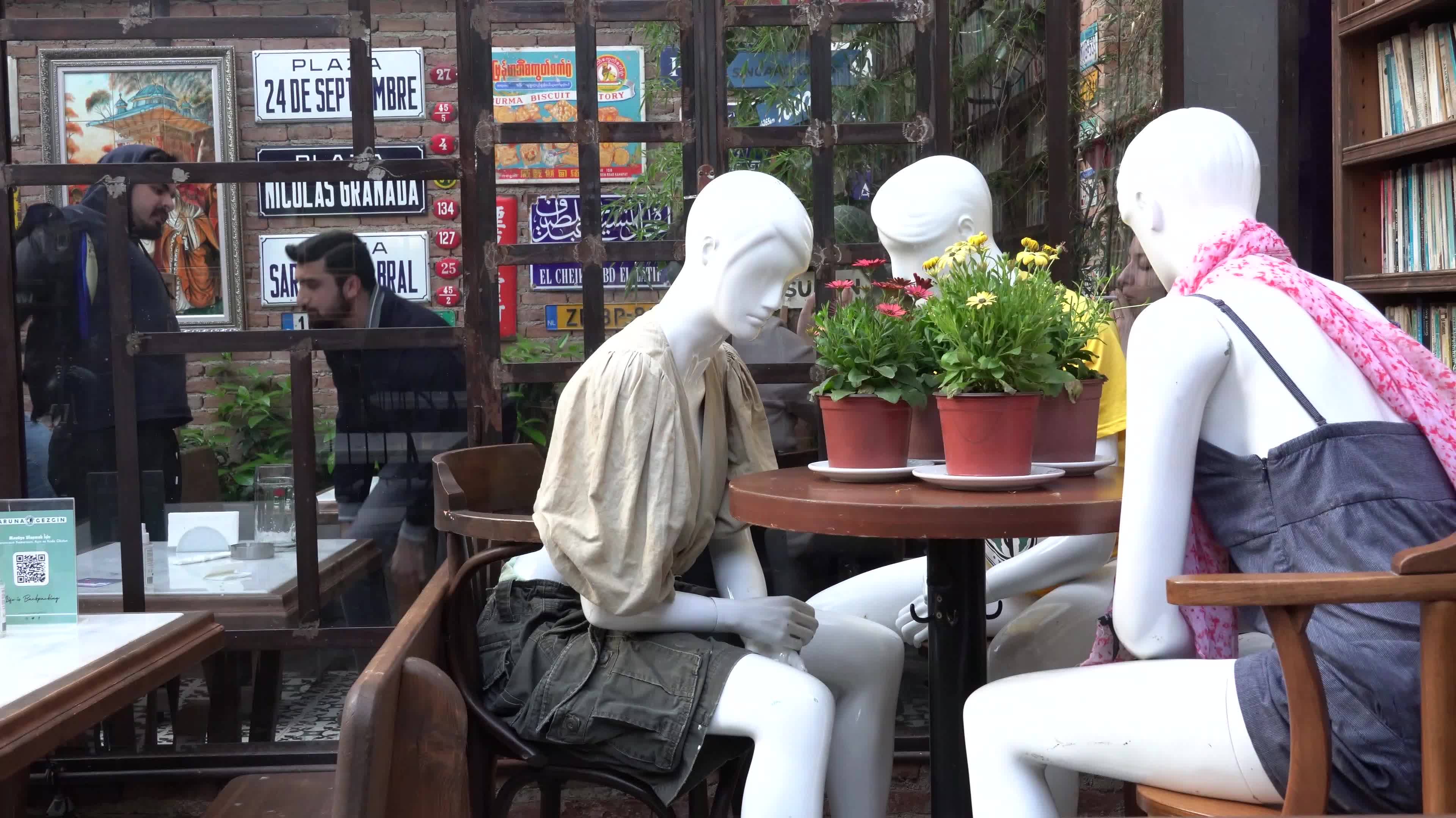 Turkish people enjoy spring time during outbreak Covid-19 in Izmir, Turkey