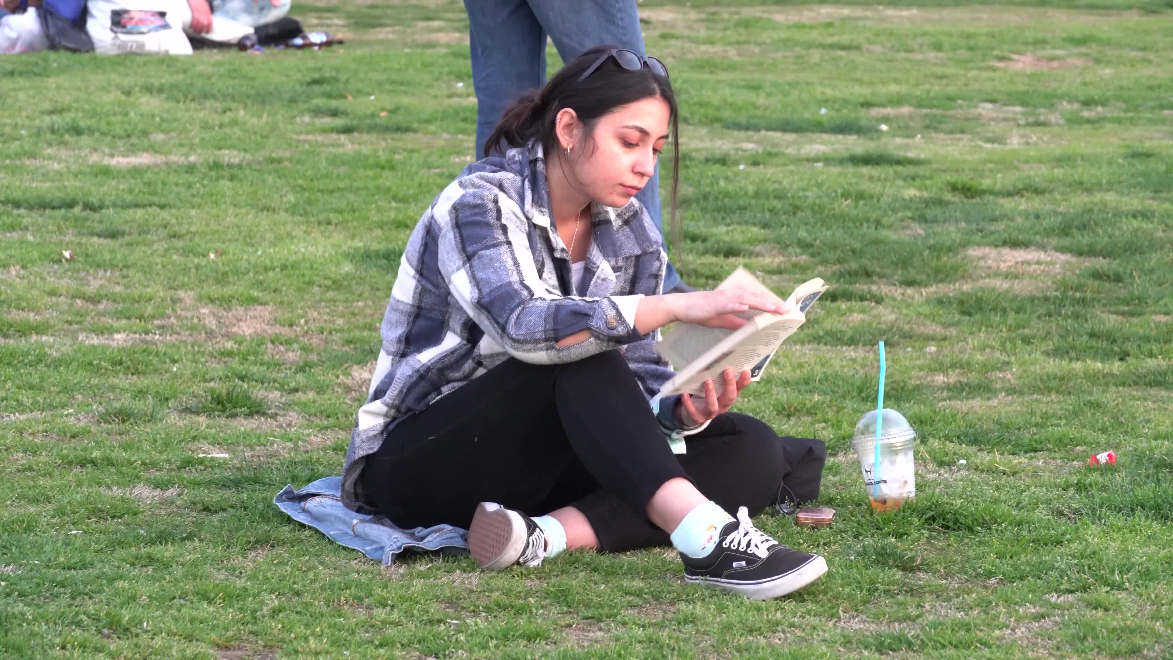 Turkish people enjoy spring time during outbreak Covid-19 in Izmir, Turkey