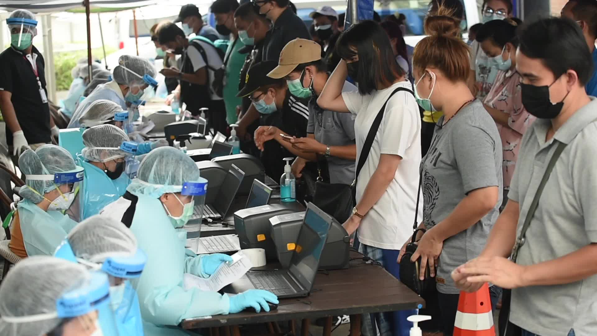 The new wave of COVID-19 infections in Bangkok caused by British strain virus