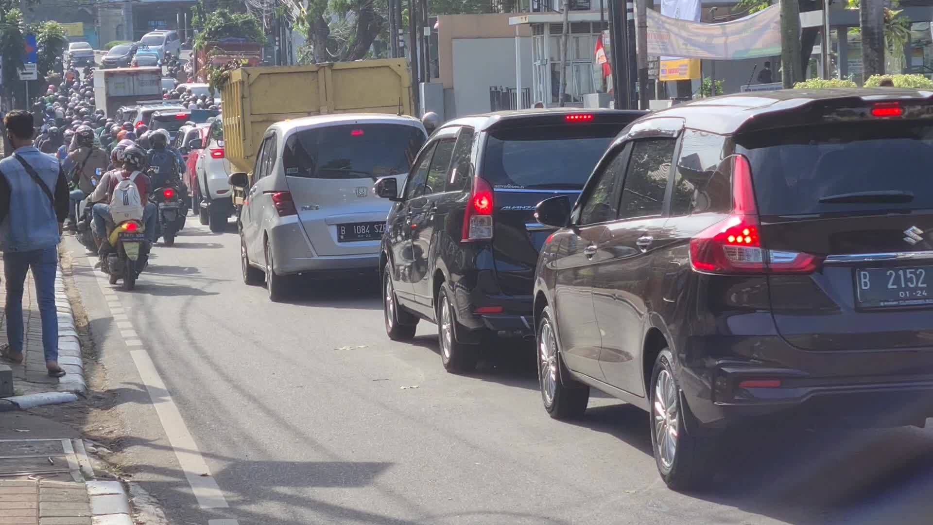Coronavirus emergency in Jakarta, Indonesia