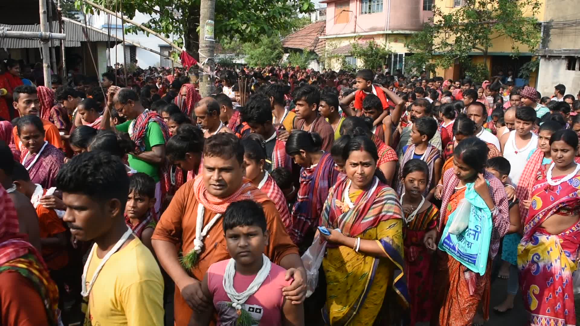 Gajan festival celebration in West Bengal amidst COVID-19 outbreak