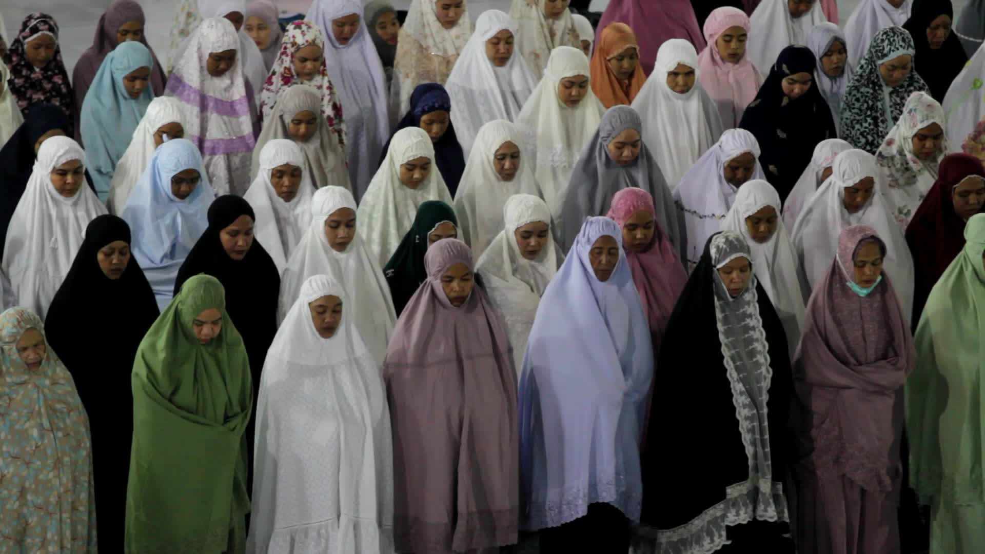 First Tarawih Prayer In Aceh, Indonesia