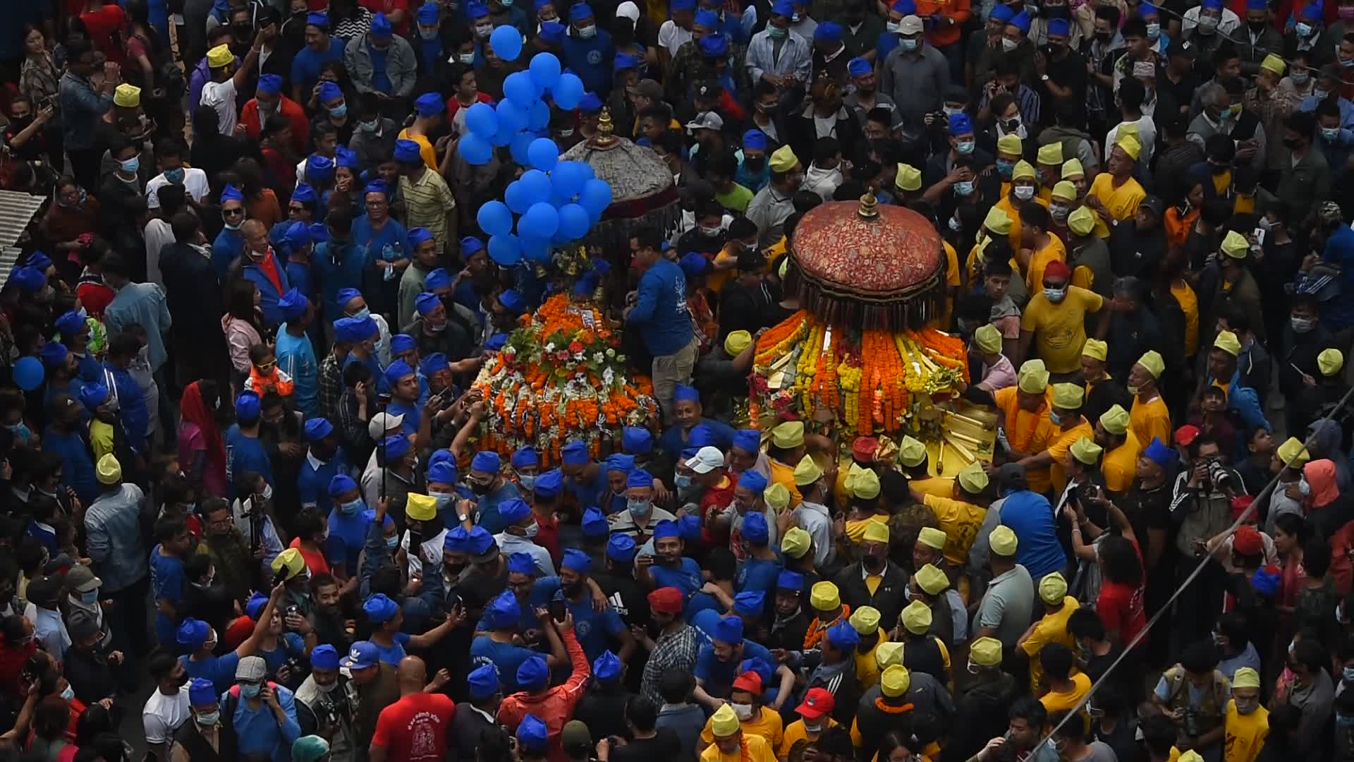 Pahachare Chariot Festival Celebrated in Nepal
