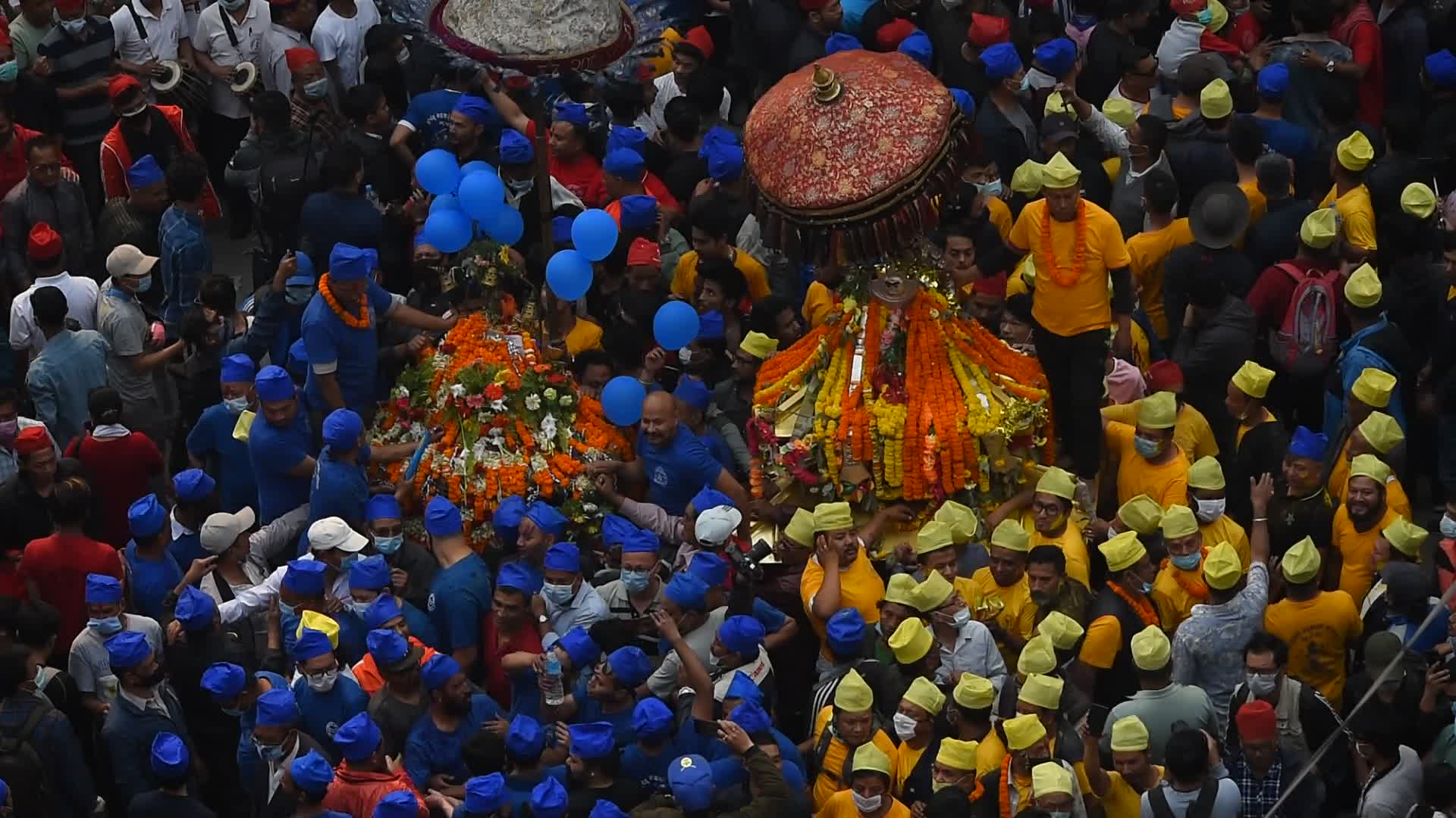 Pahachare Chariot Festival Celebrated in Nepal