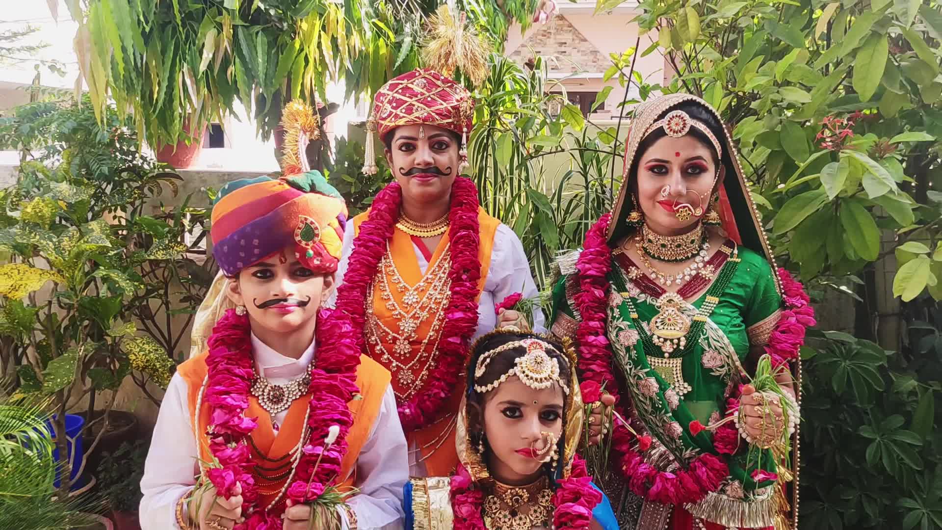 Gangaur festival celebration in India