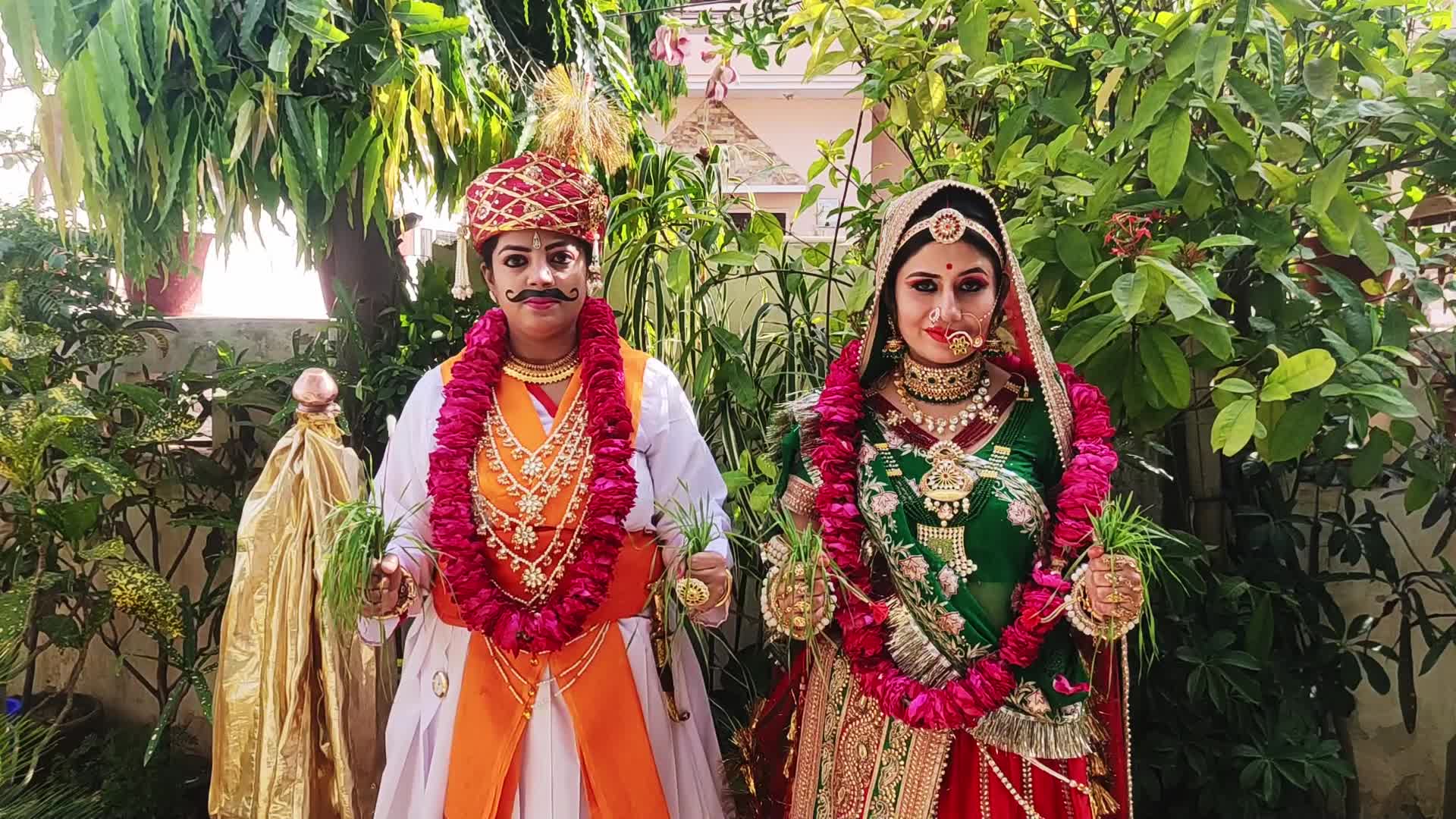 Gangaur festival celebration in India