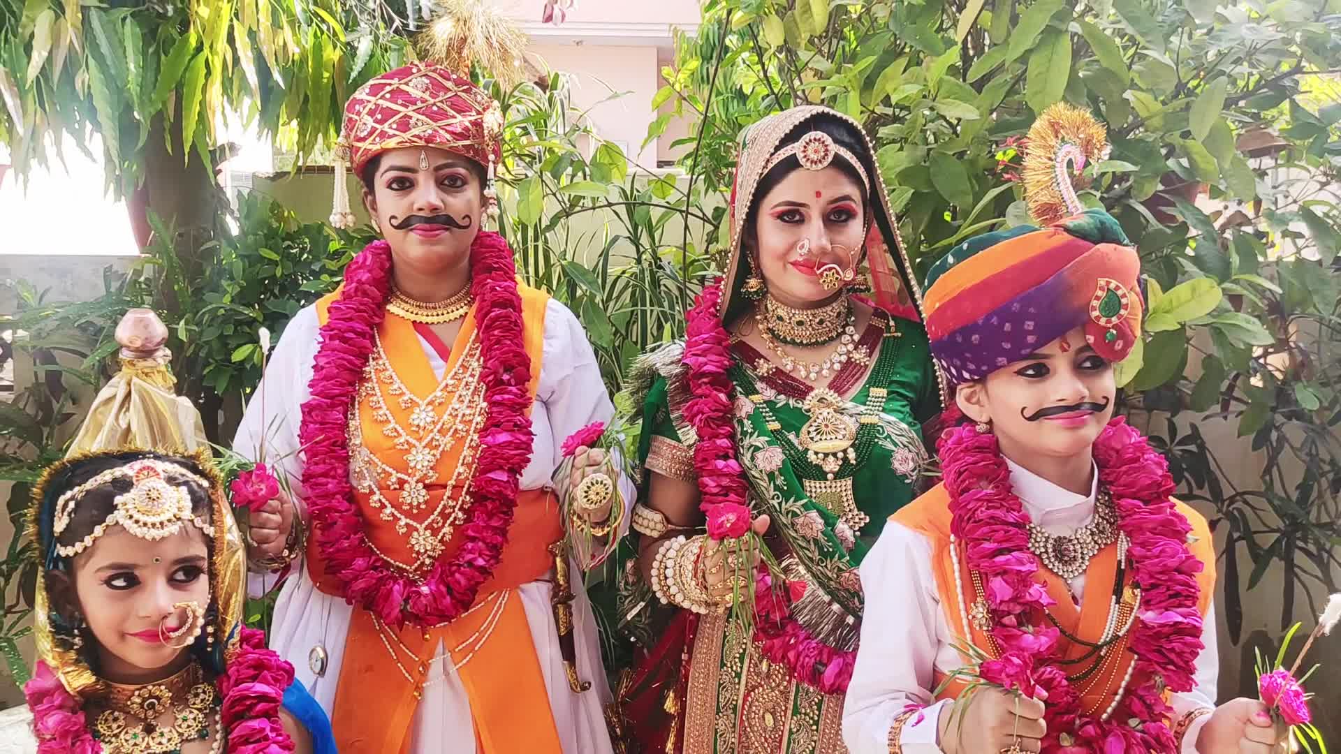 Gangaur festival celebration in India
