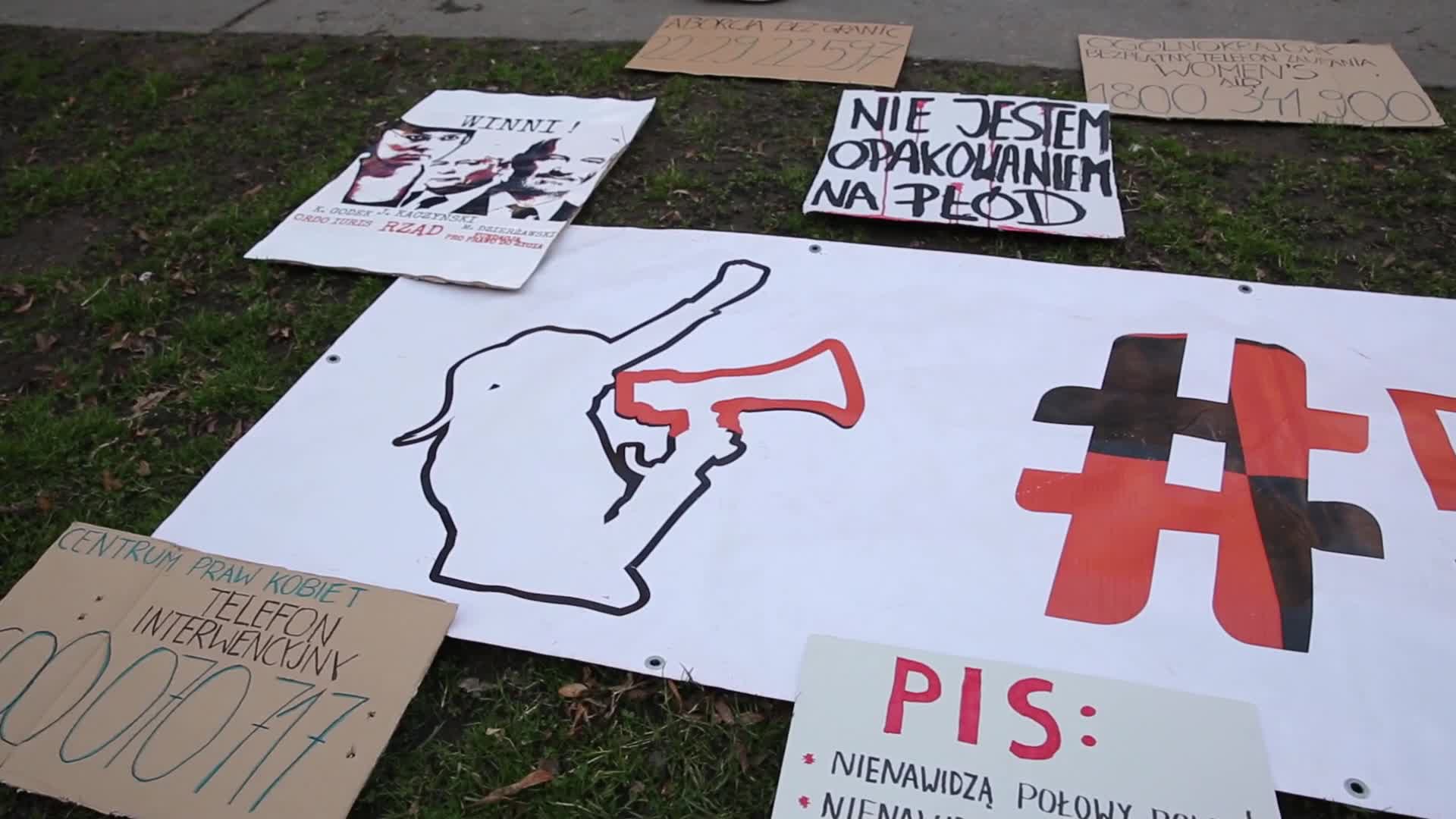 Anti-Goverment protests in Poland