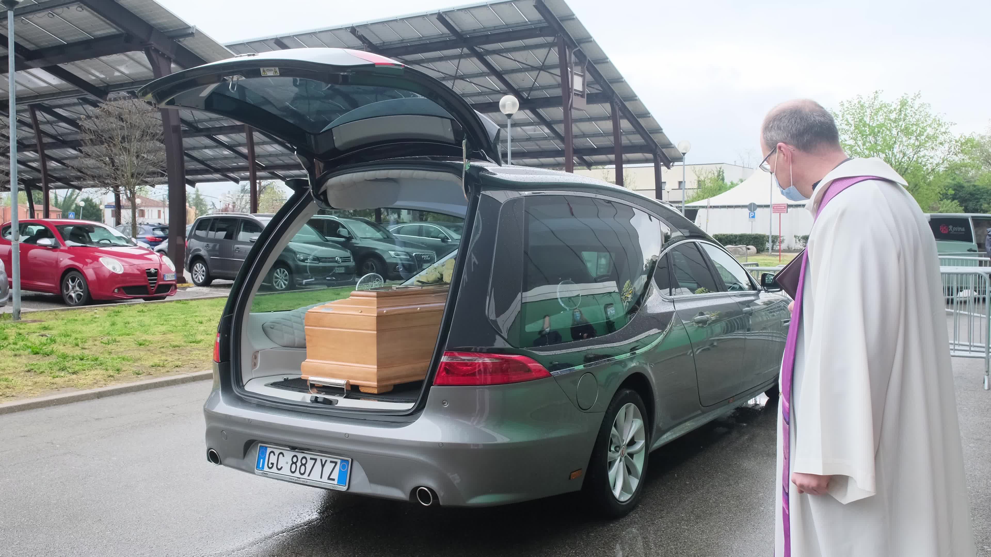 Funeral of the volleyball player of the Italian national team Michele Pasinato