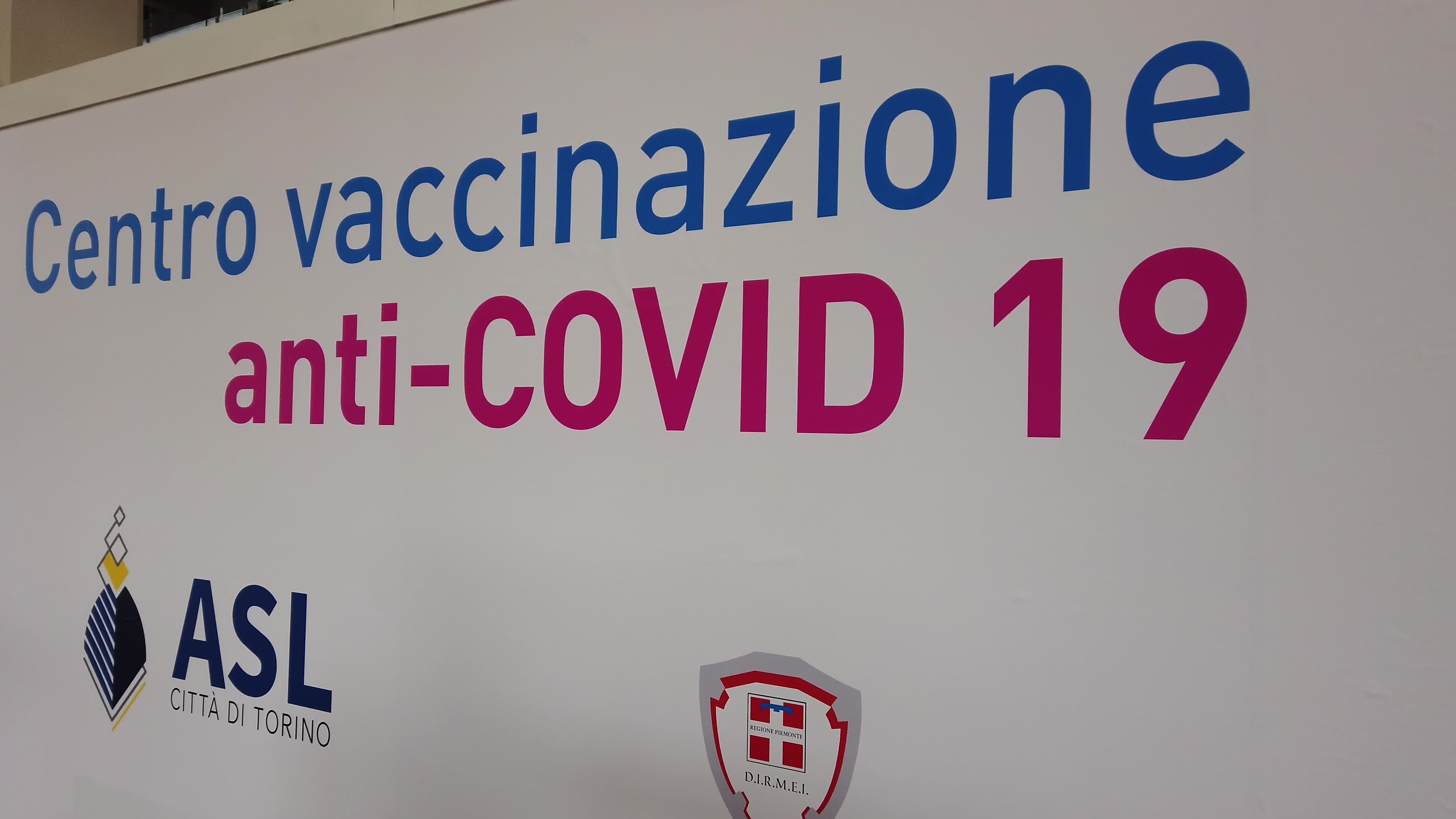 Covid-19 Vaccination Center At Lingotto In Turin 