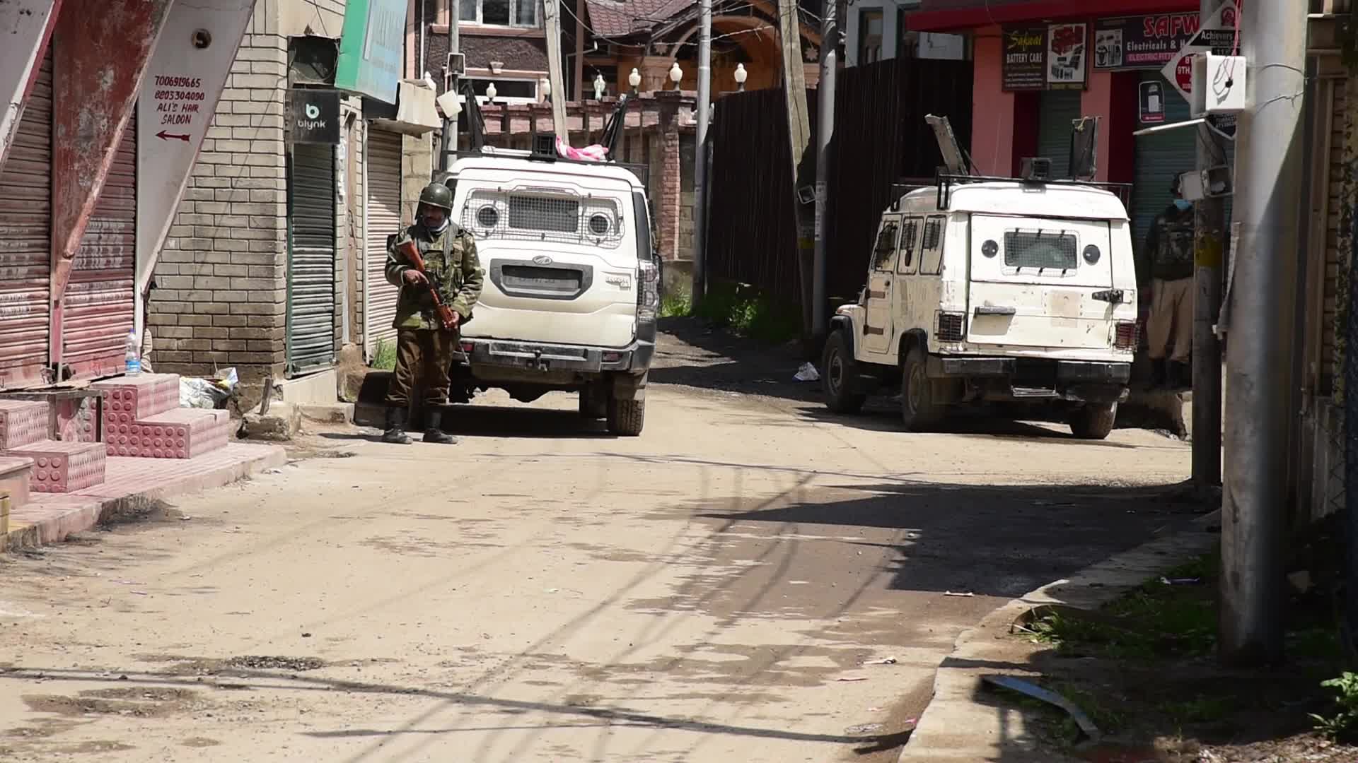 Massive Cordon and Search operation in Srinagar
