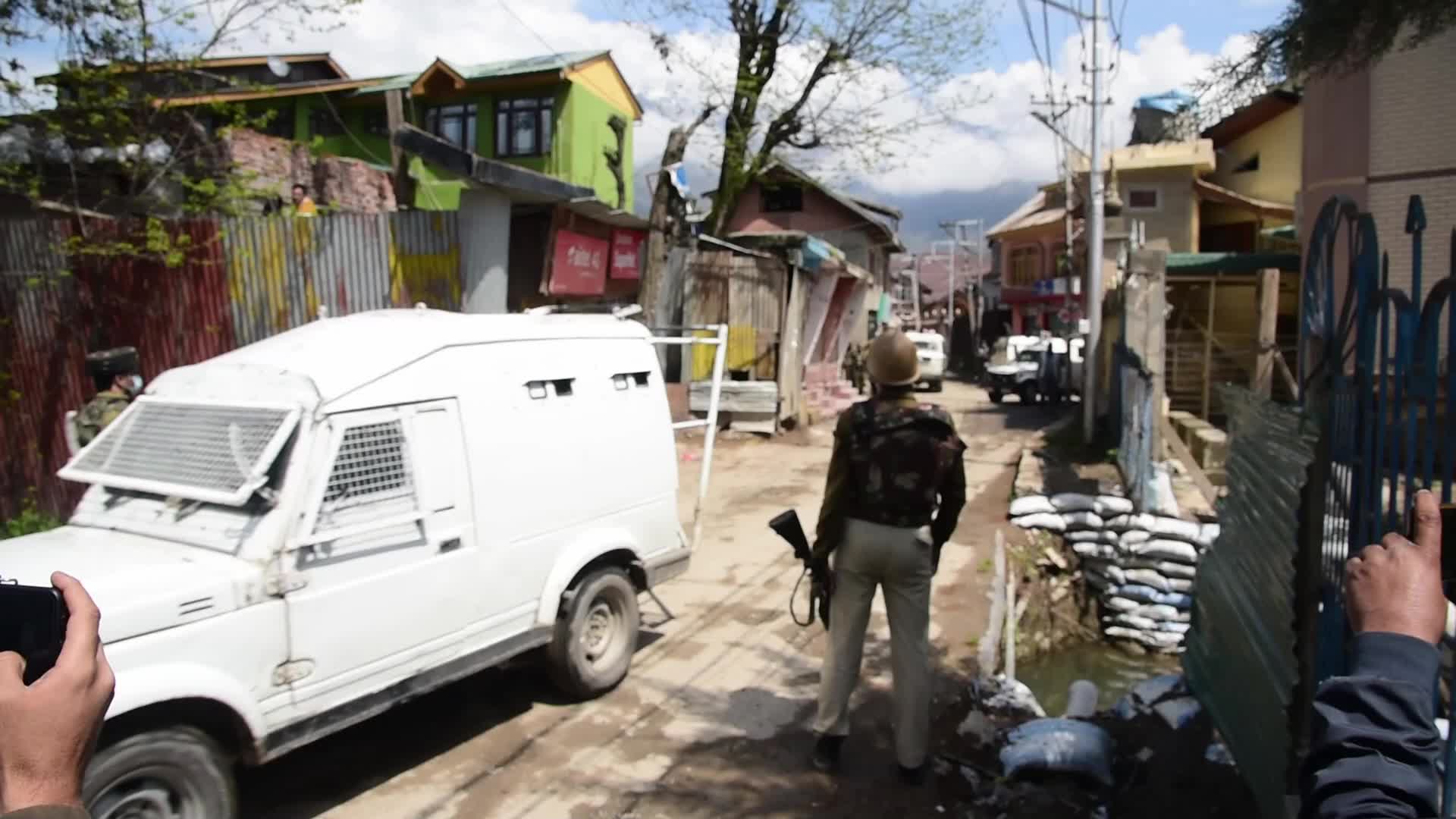 Massive Cordon and Search operation in Srinagar
