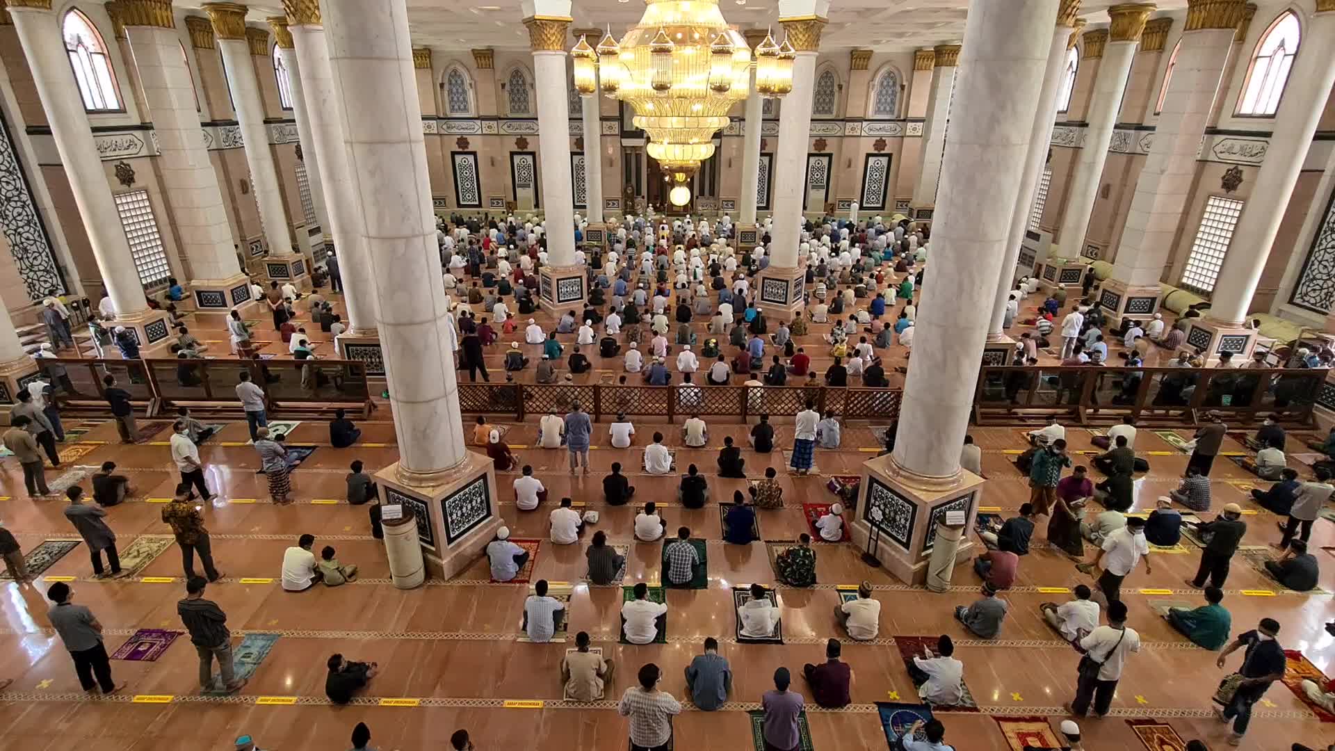 First Friday Ramadan in Indonesia amid the Covid-19 pandemic