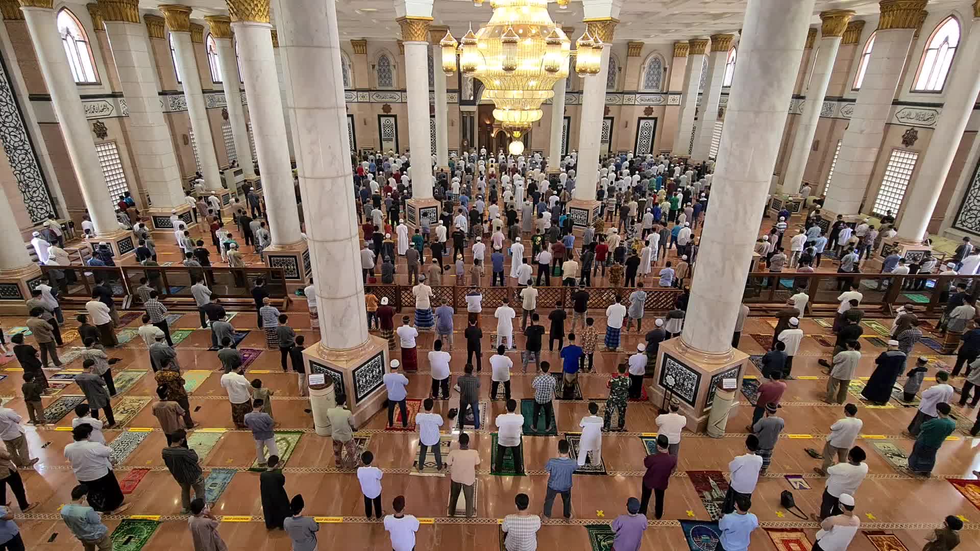 First Friday Ramadan in Indonesia amid the Covid-19 pandemic