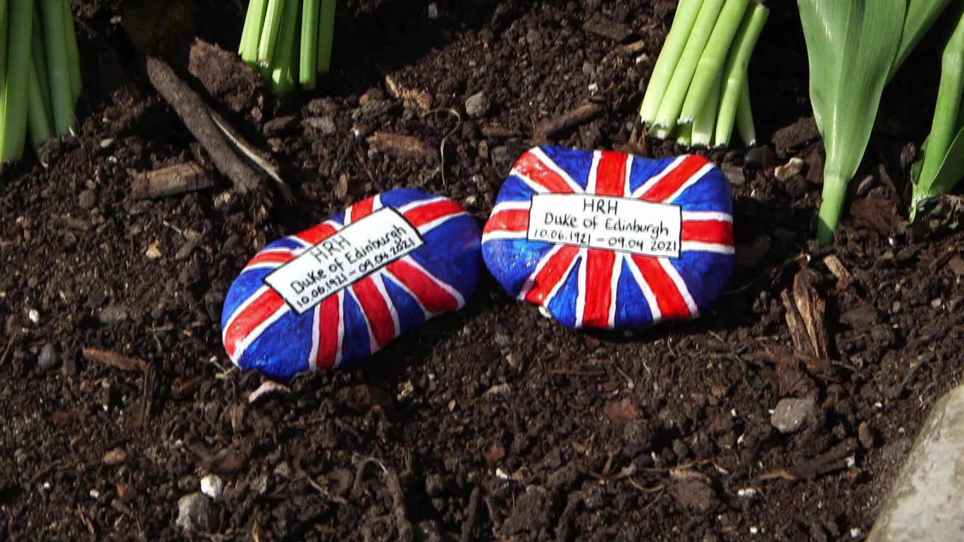 People pay tribute to Prince Philip at Windsor