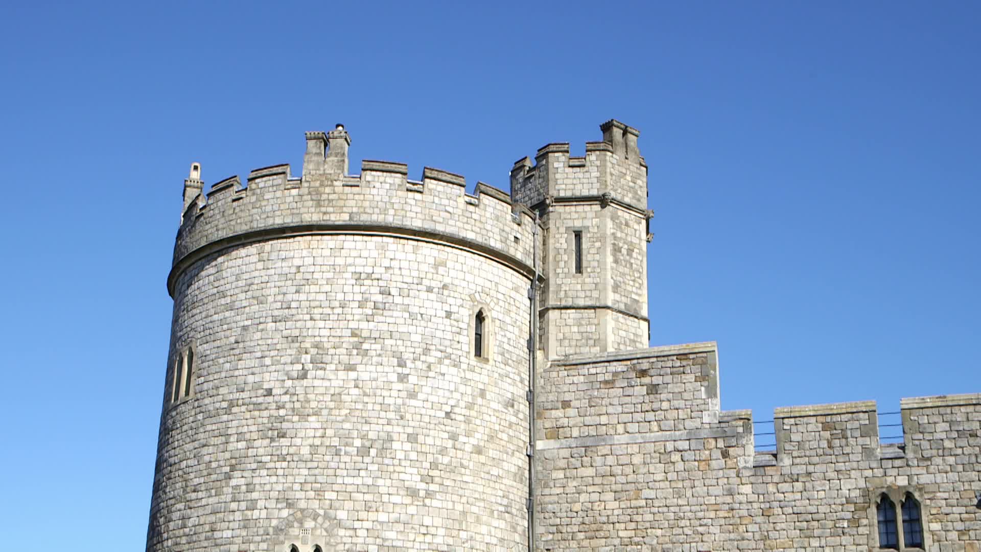 Windsor Castle ahead the funeral of Prince Philip